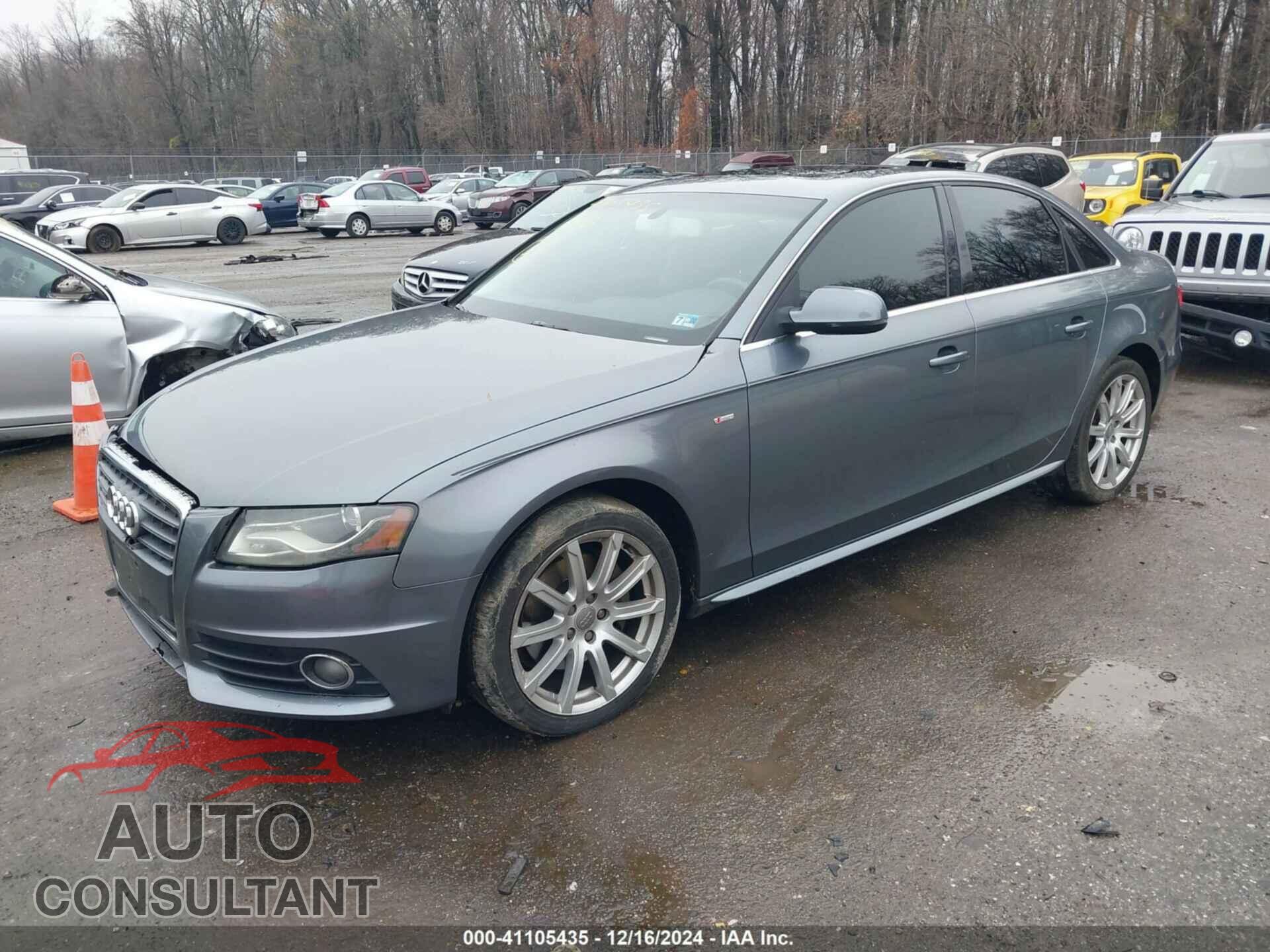 AUDI A4 2012 - WAUFFAFLXCN011012