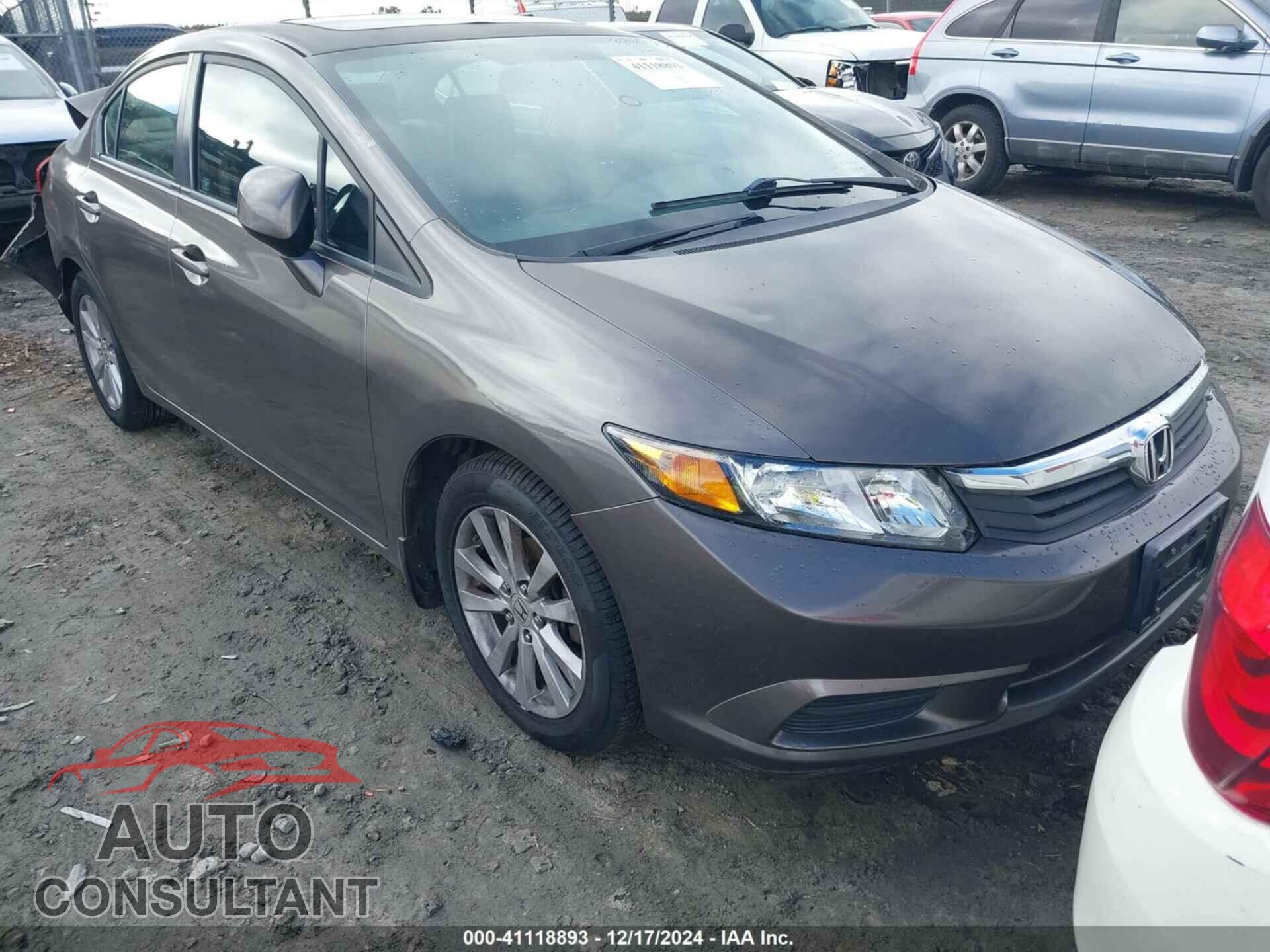 HONDA CIVIC 2012 - 2HGFB2F87CH567062
