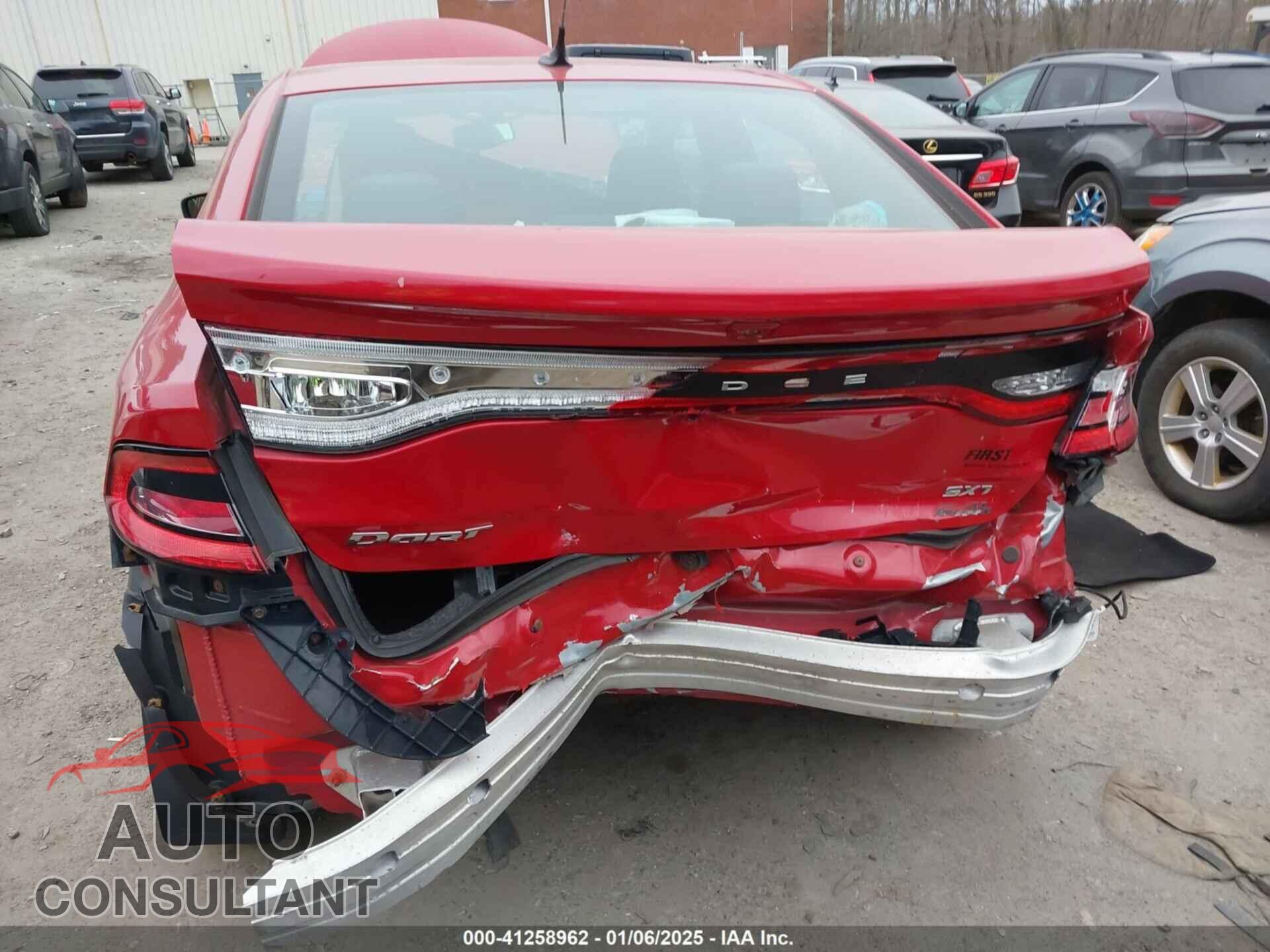 DODGE DART 2014 - 1C3CDFBB2ED677171