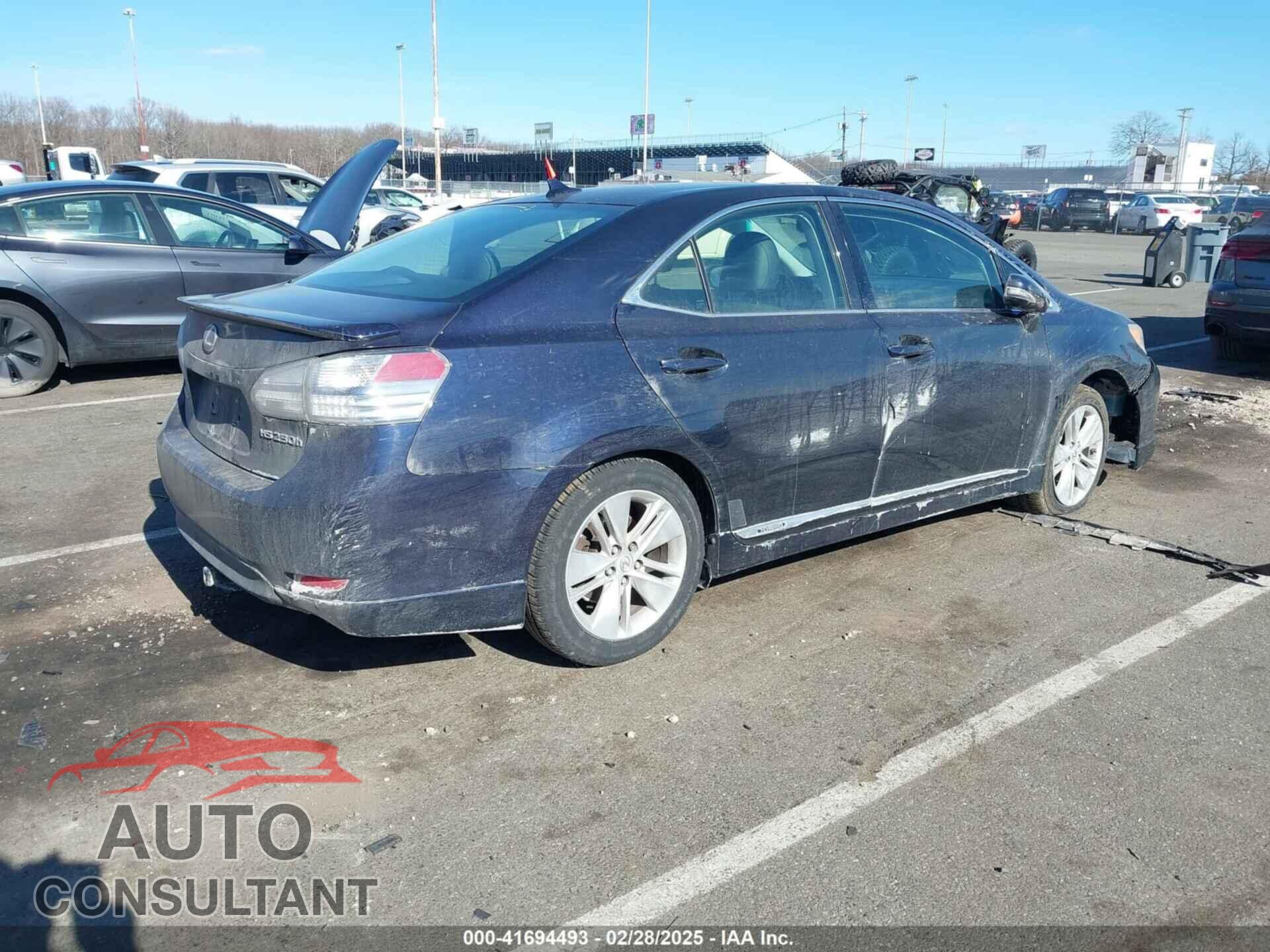 LEXUS HS 2010 - JTHBB1BA9A2035560
