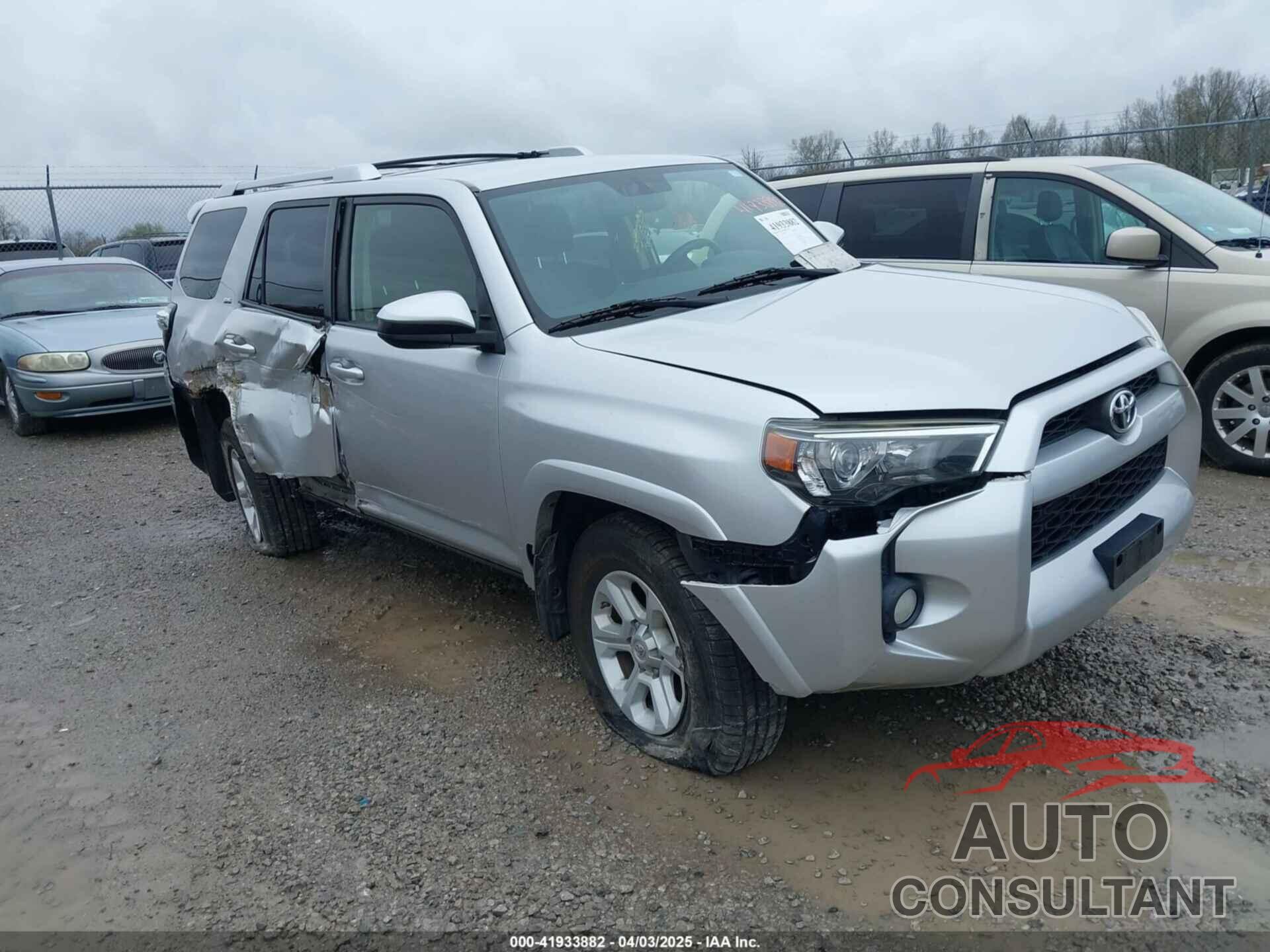 TOYOTA 4RUNNER 2016 - JTEBU5JR1G5311288