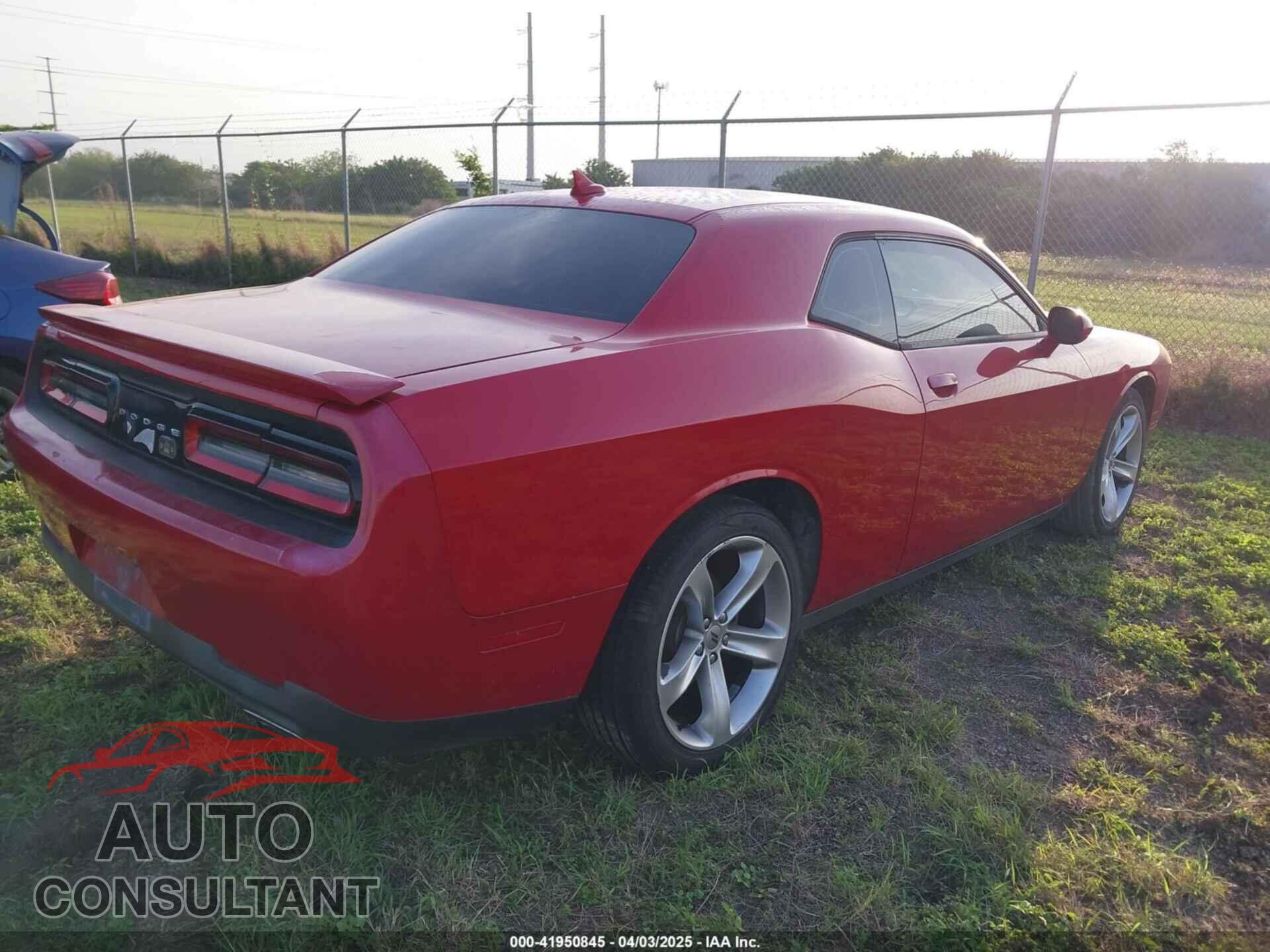 DODGE CHALLENGER 2017 - 2C3CDZAG6HH502797