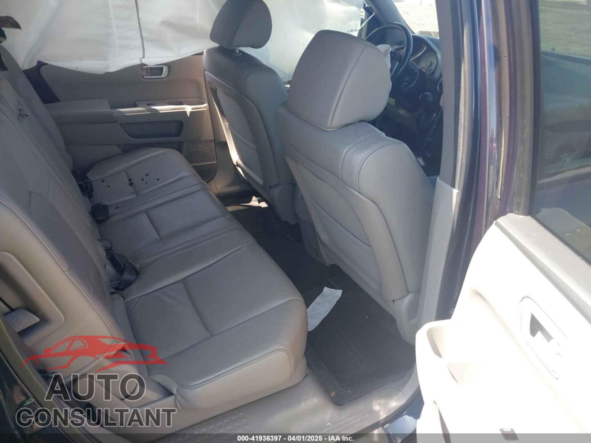 HONDA PILOT 2012 - 5FNYF4H55CB049953