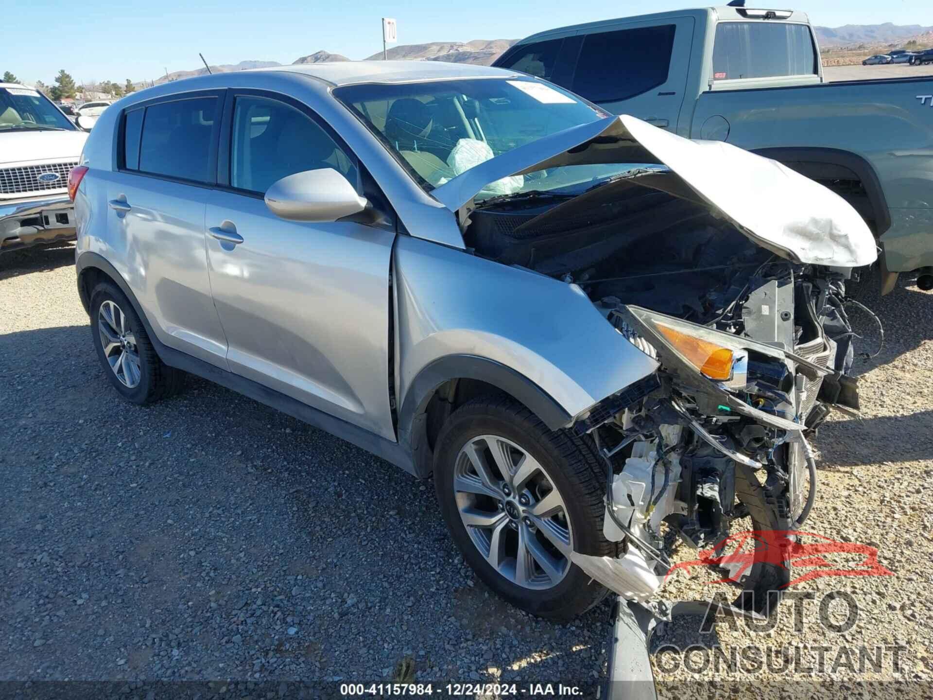 KIA SPORTAGE 2016 - KNDPB3AC8G7819259
