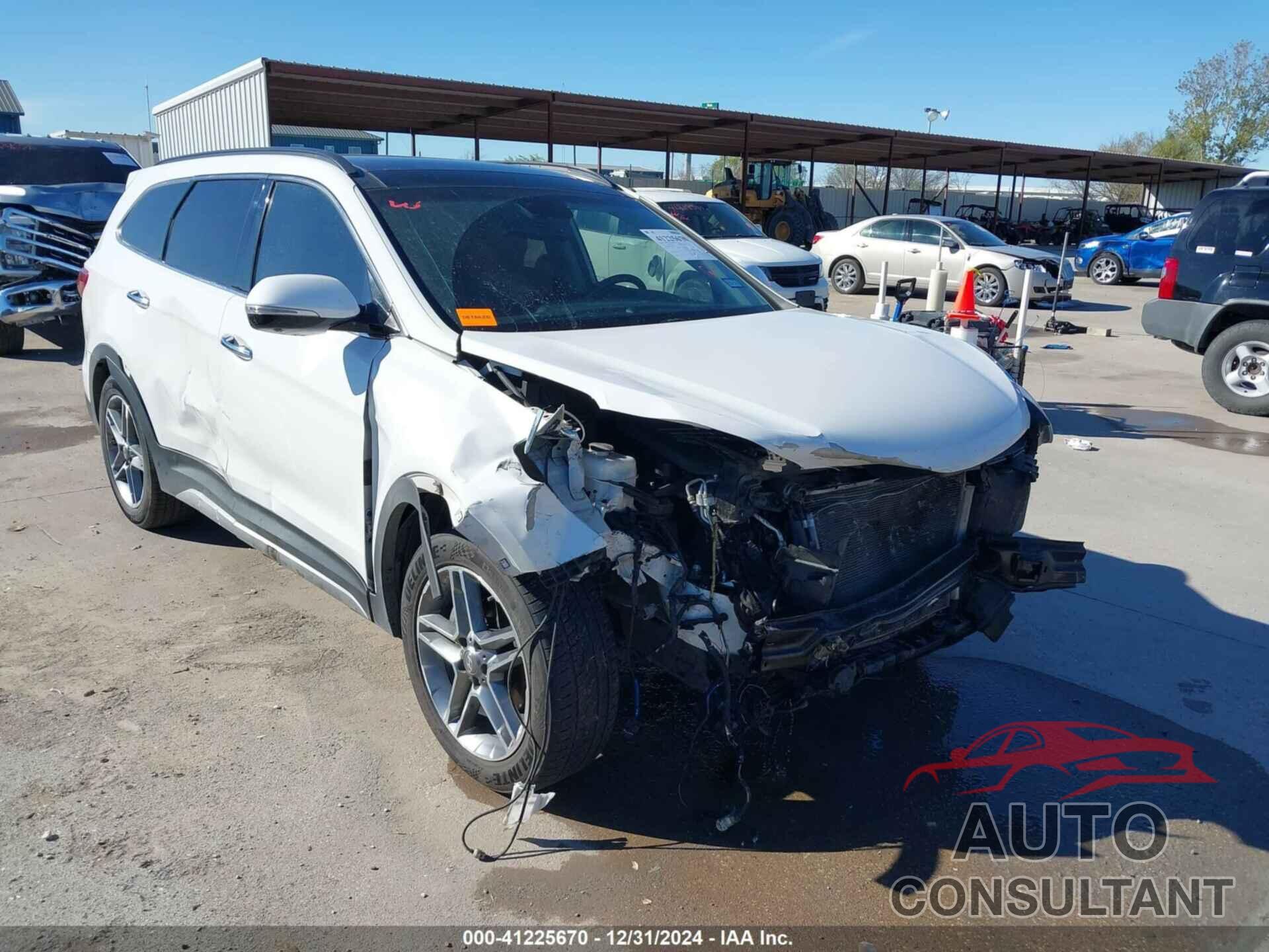 HYUNDAI SANTA FE 2017 - KM8SR4HF2HU170651