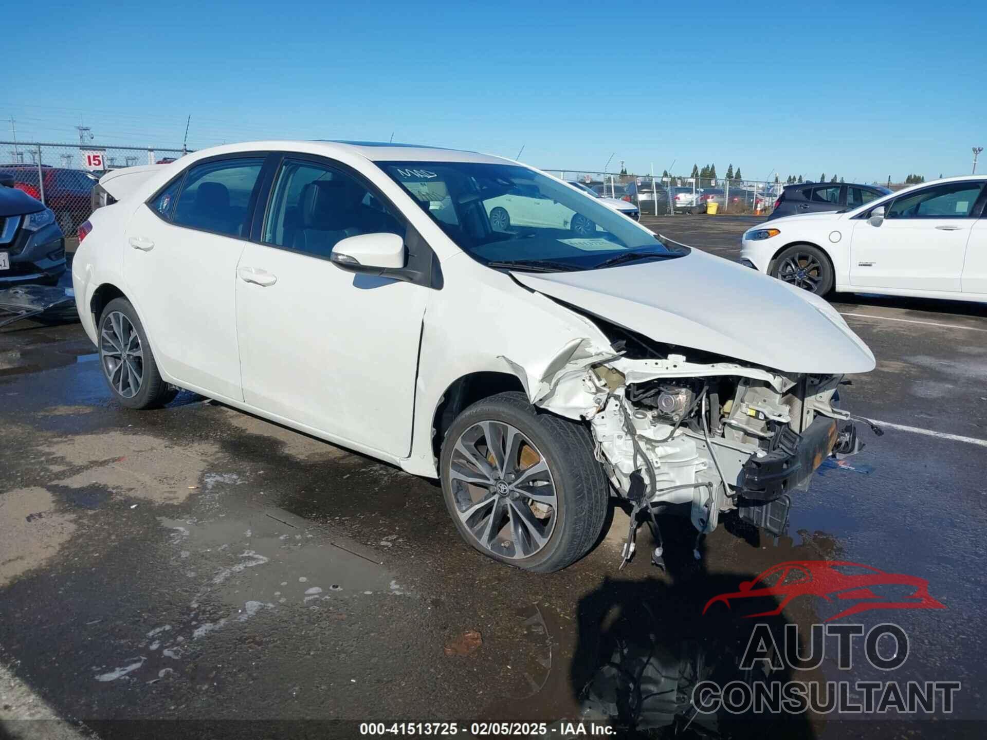 TOYOTA COROLLA 2017 - 5YFBURHE4HP634382