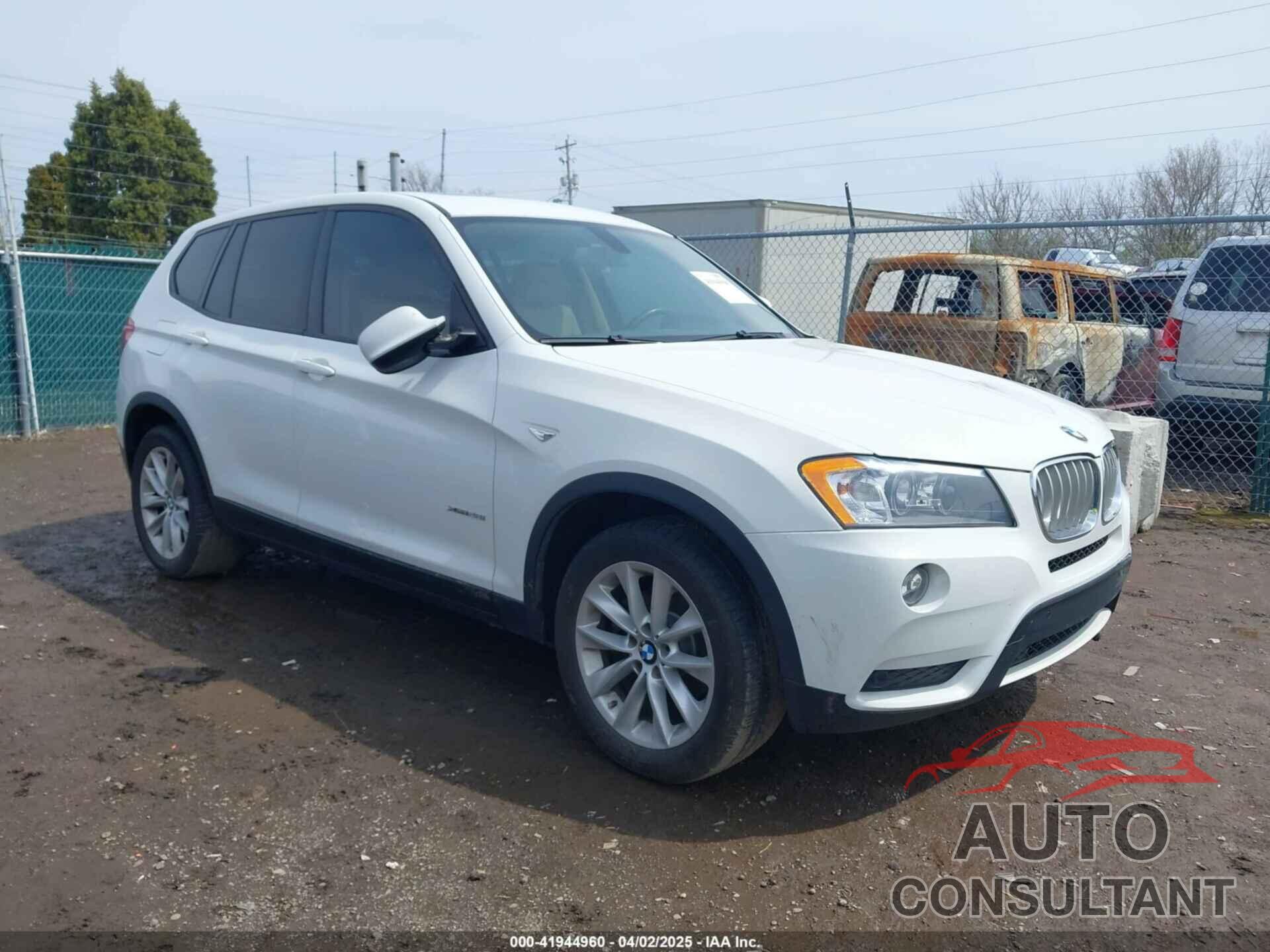 BMW X3 2013 - 5UXWX9C52D0A15205