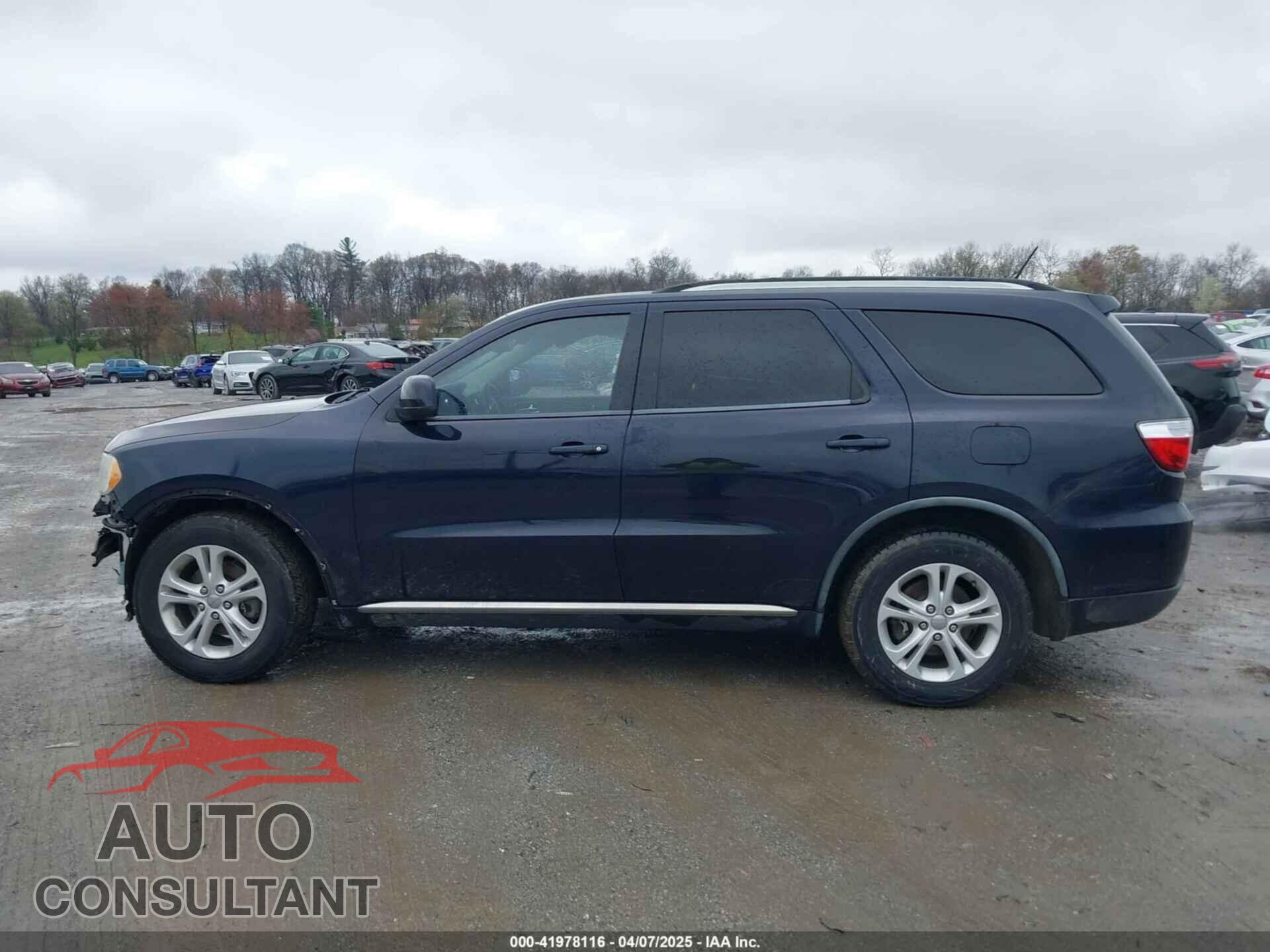 DODGE DURANGO 2011 - 1D4RE2GG5BC624209