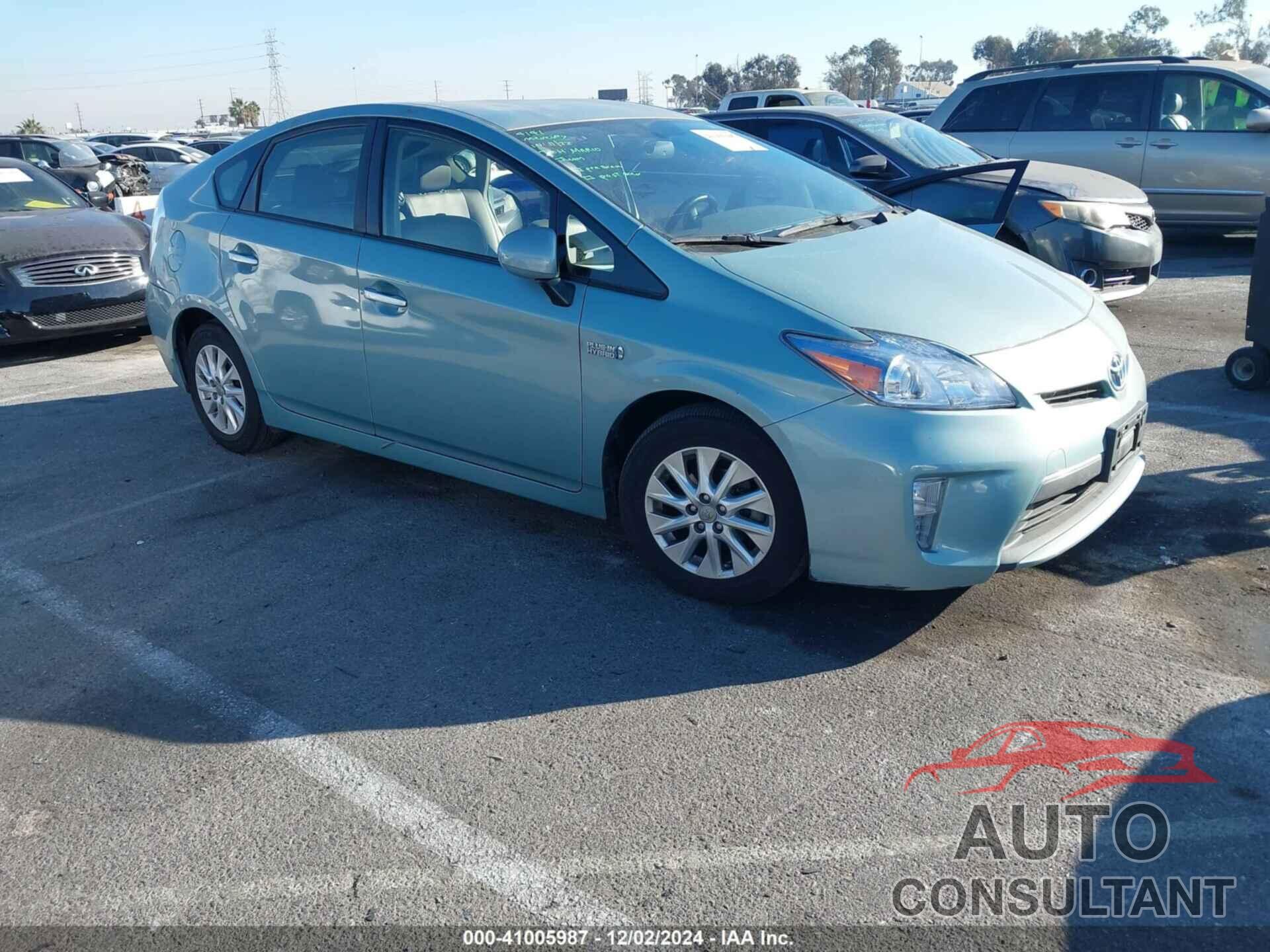 TOYOTA PRIUS PLUG-IN 2015 - JTDKN3DP1F3073467