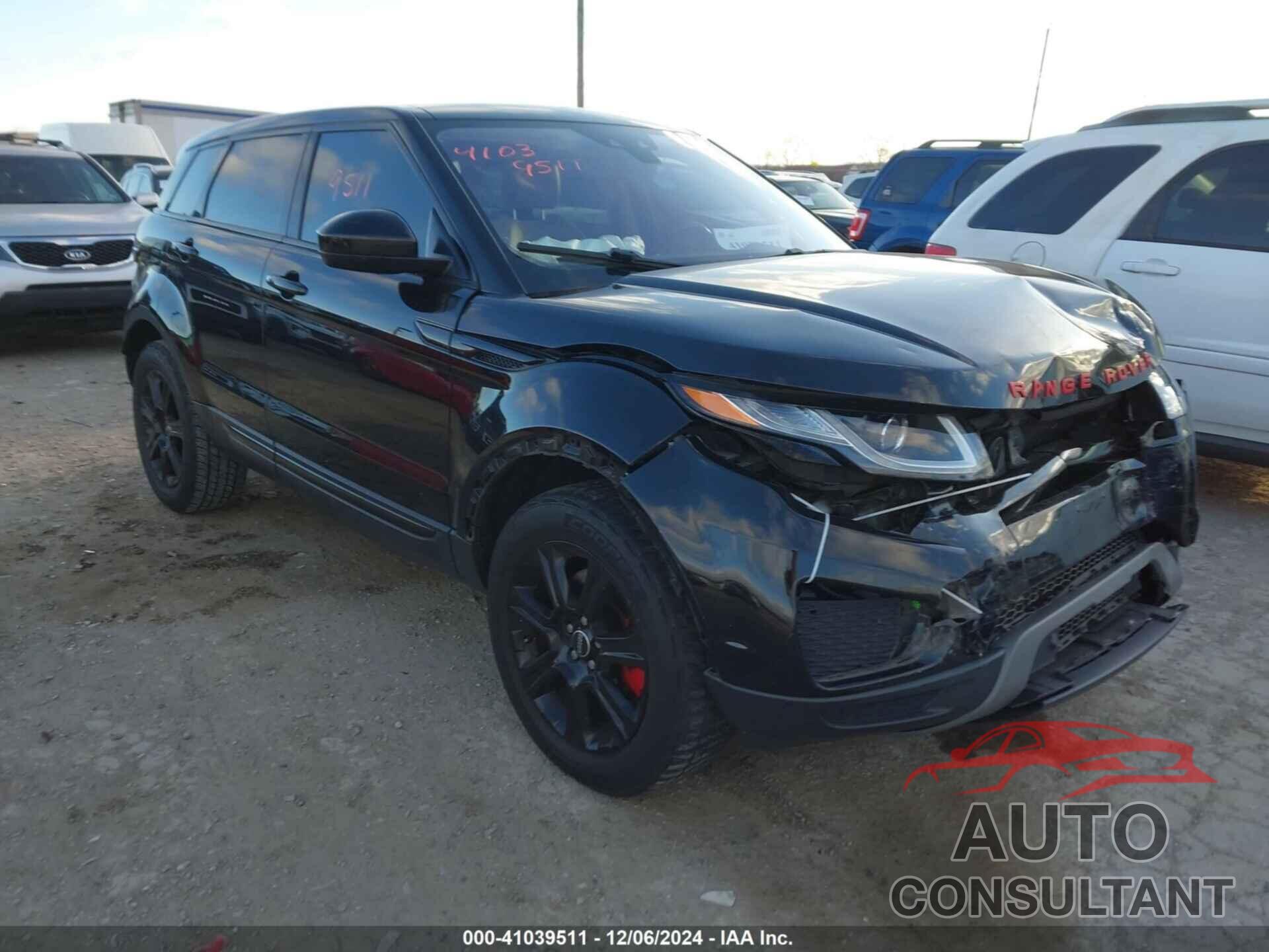 LAND ROVER RANGE ROVER EVOQUE 2017 - SALVP2BG2HH253303