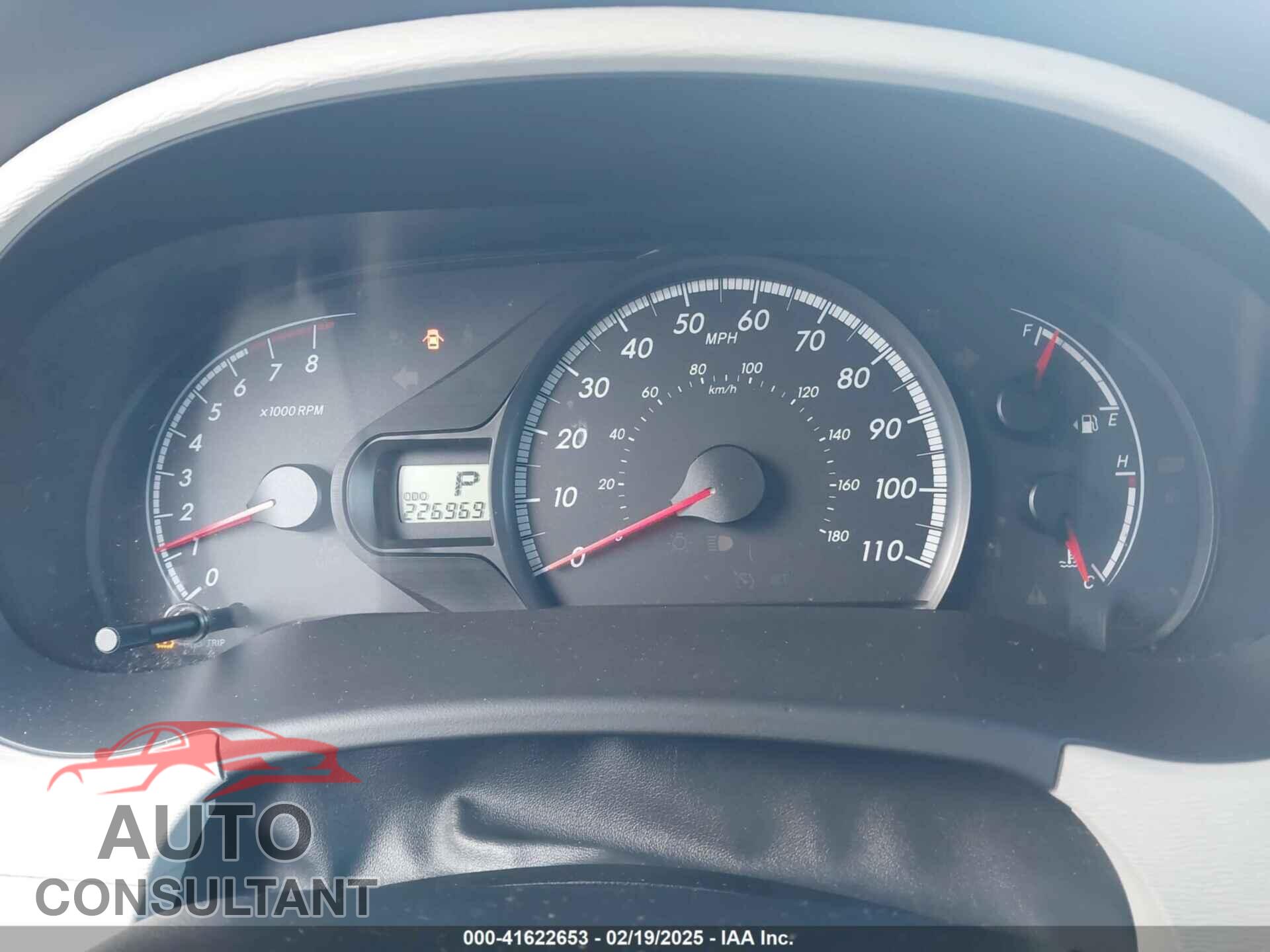 TOYOTA SIENNA 2012 - 5TDKK3DC2CS245540