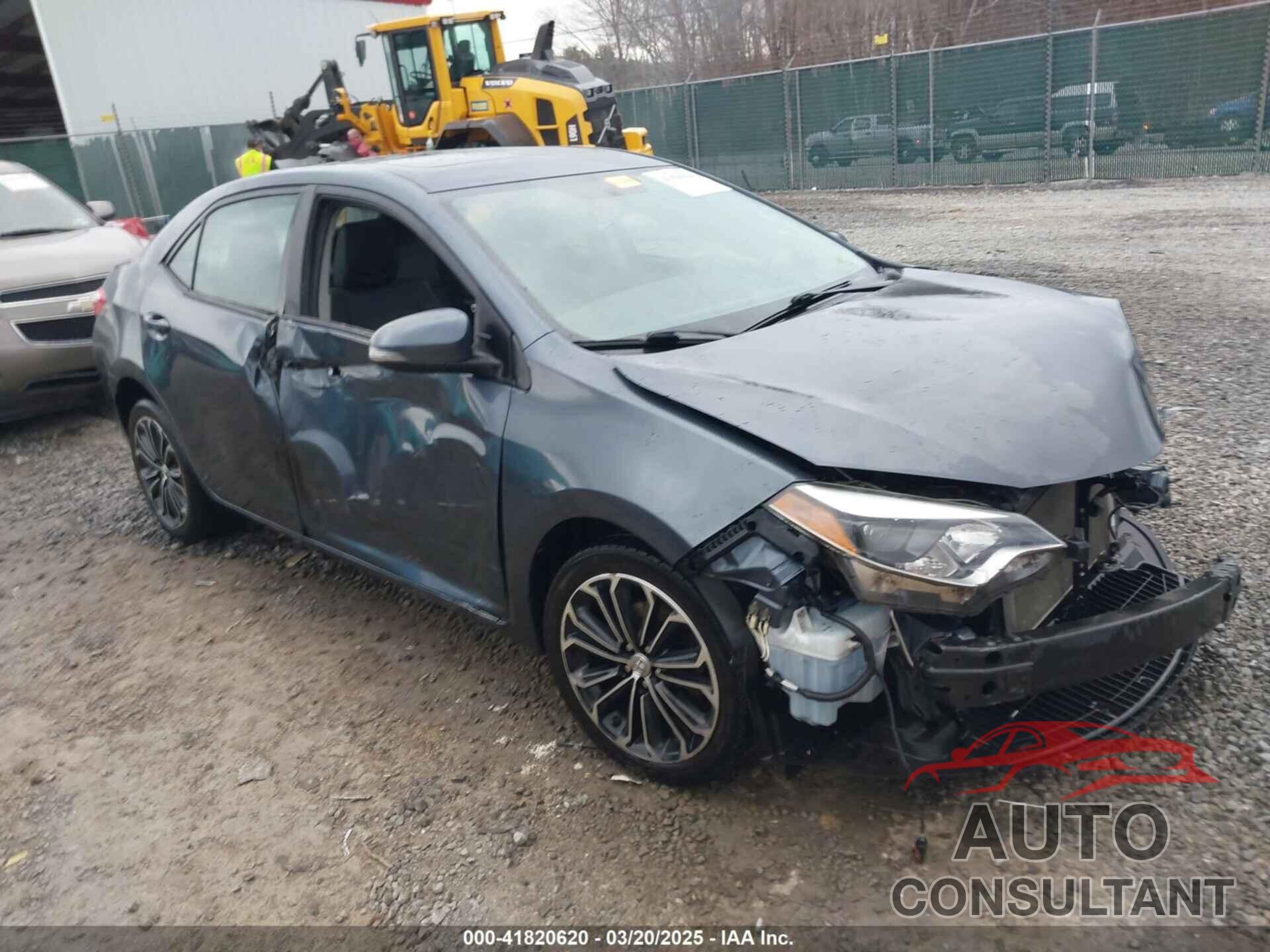 TOYOTA COROLLA 2016 - 2T1BURHE3GC491956