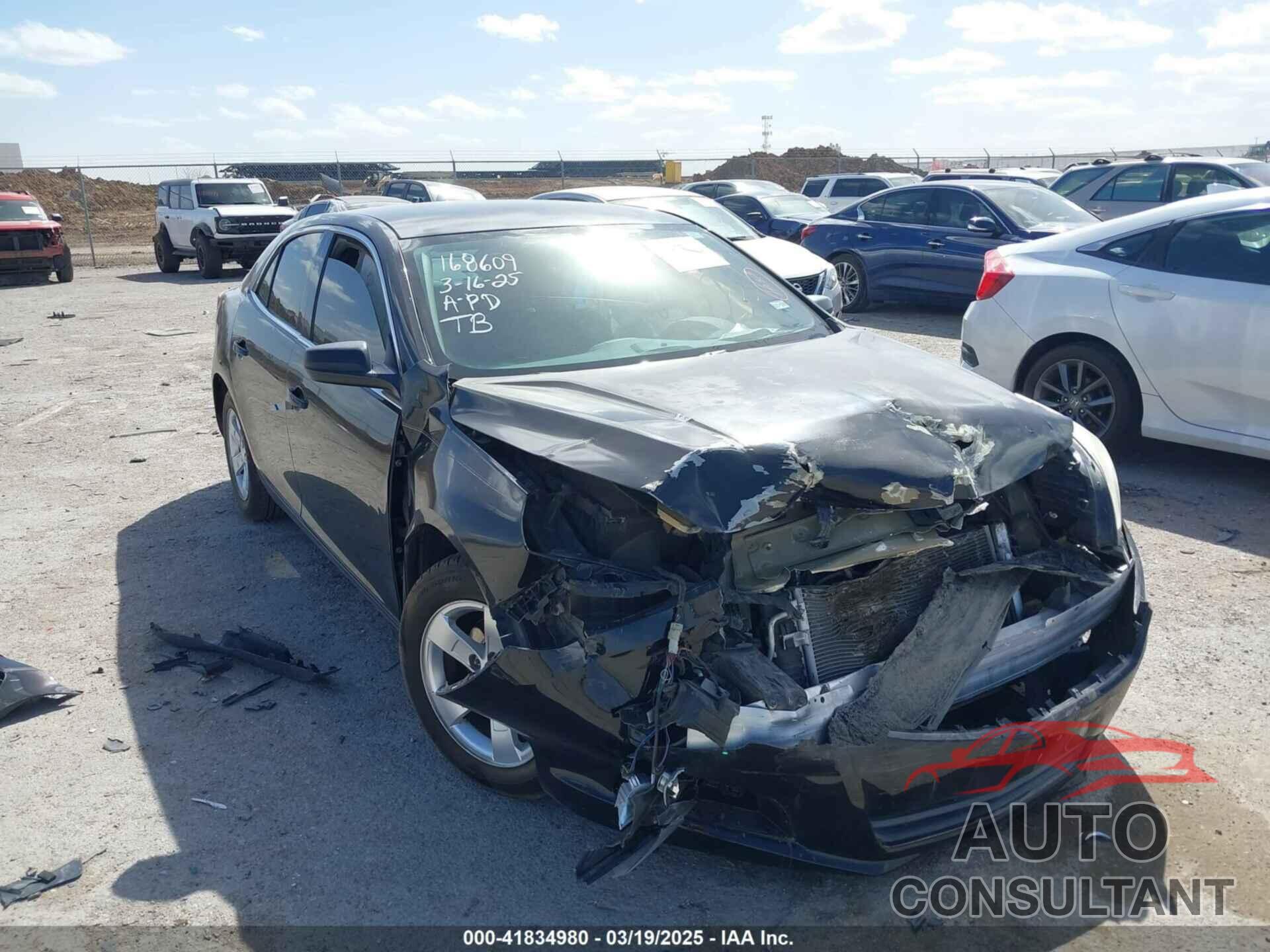 CHEVROLET MALIBU 2013 - 1G11B5SA7DU112321