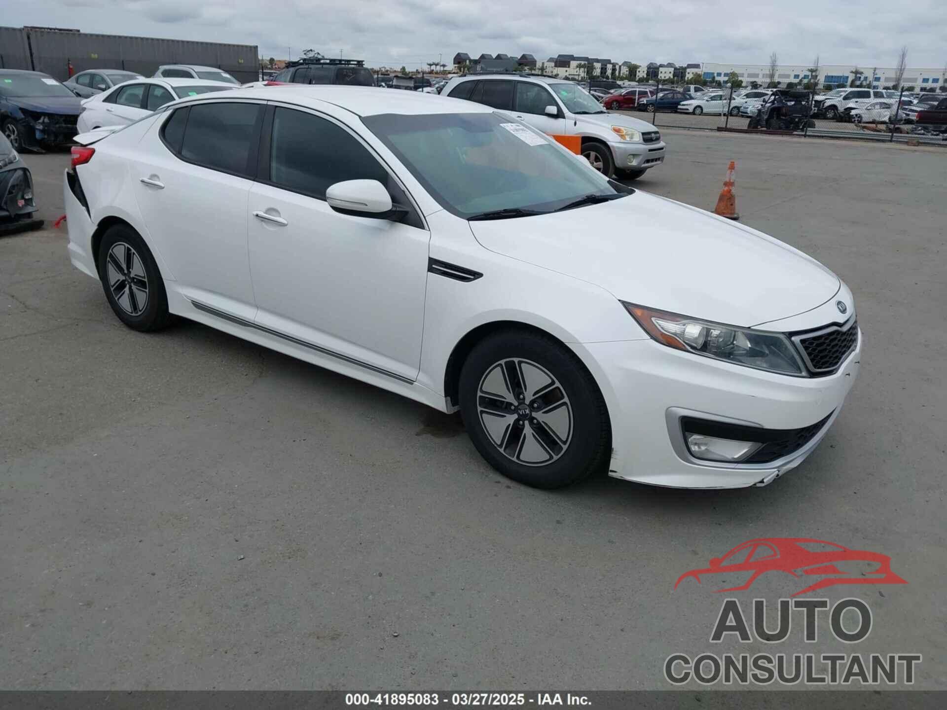 KIA OPTIMA HYBRID 2012 - KNAGM4AD7C5013599