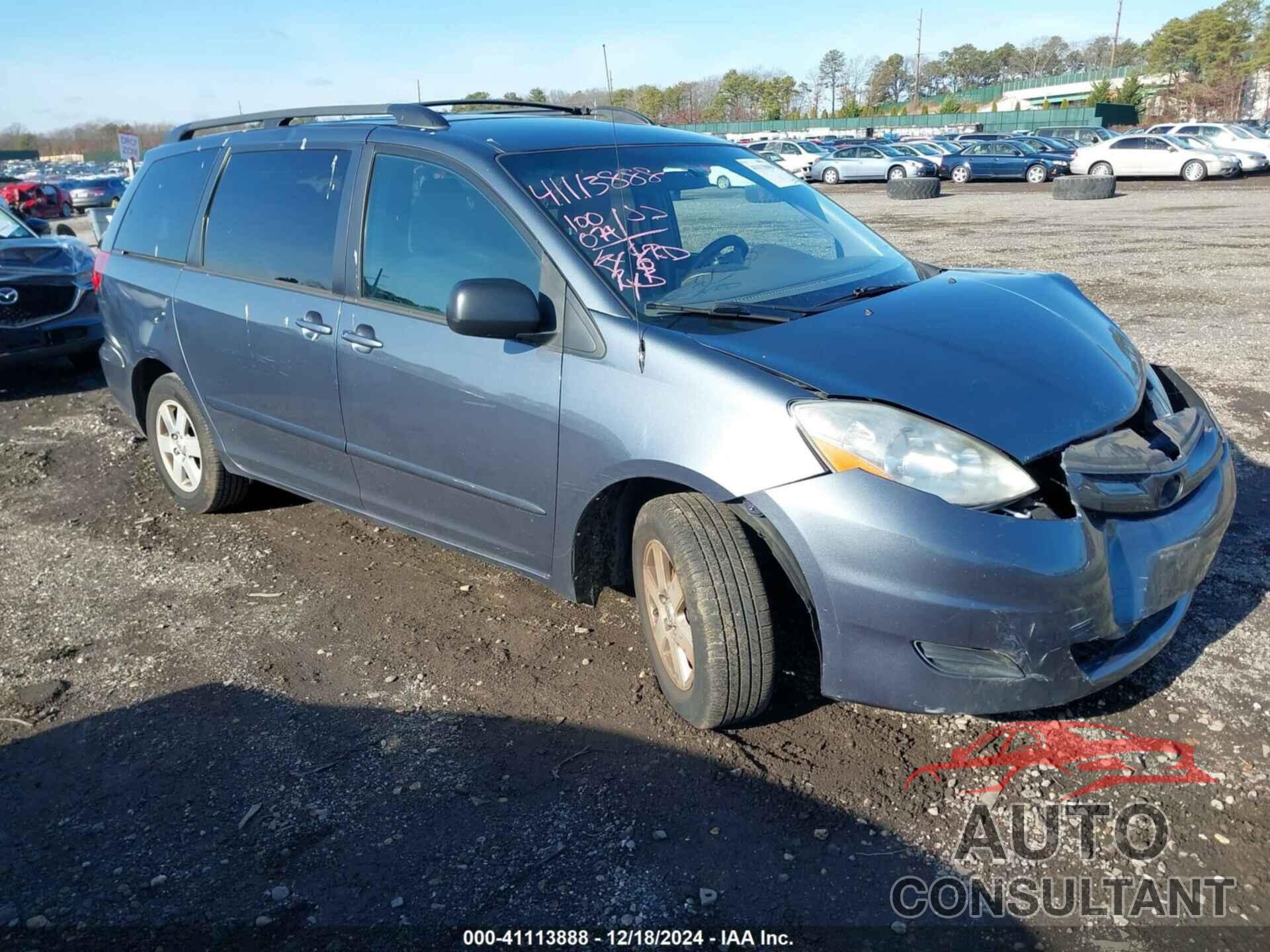 TOYOTA SIENNA 2010 - 5TDKK4CC5AS307727