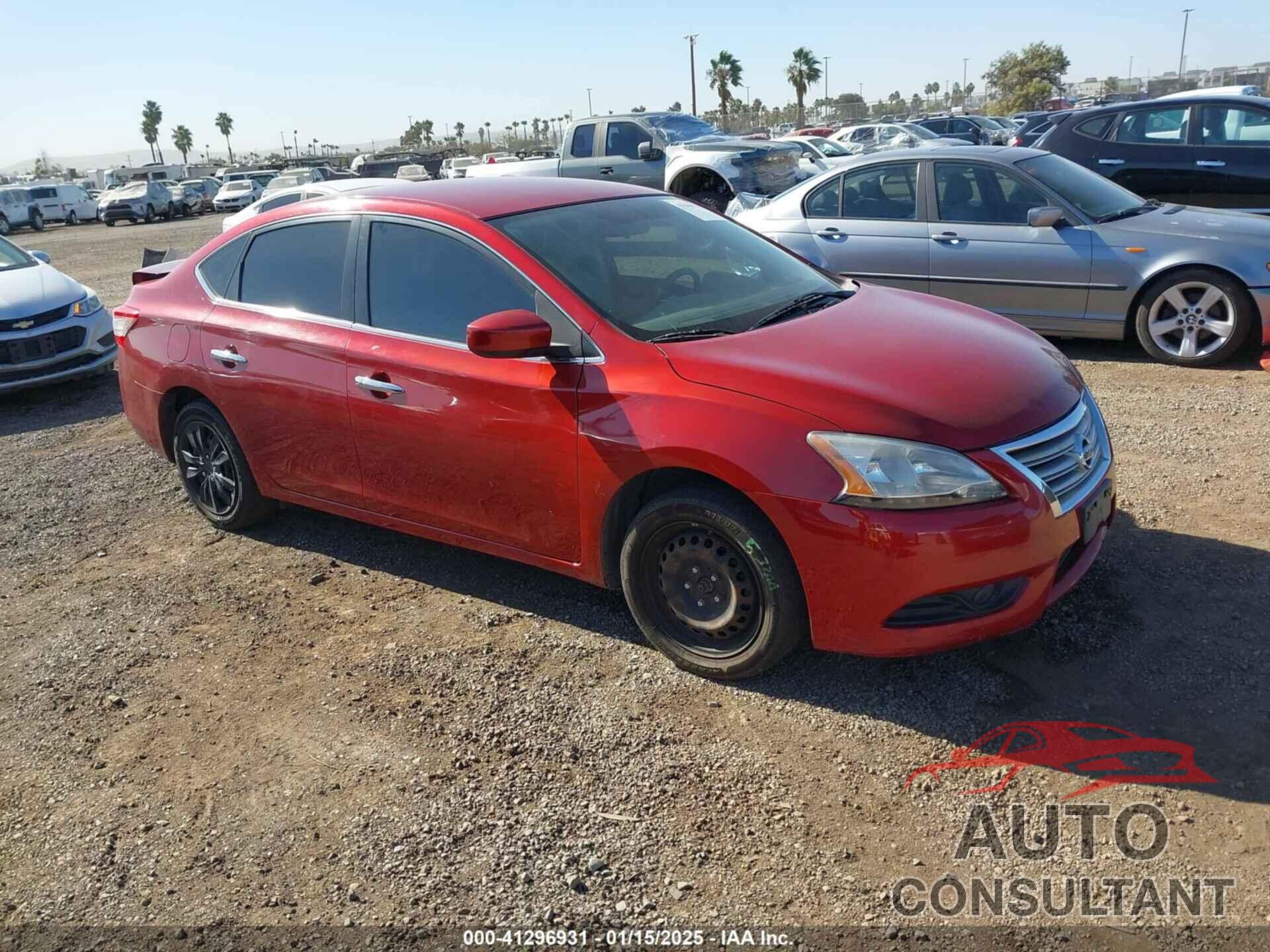 NISSAN SENTRA 2014 - 3N1AB7AP9EL641325