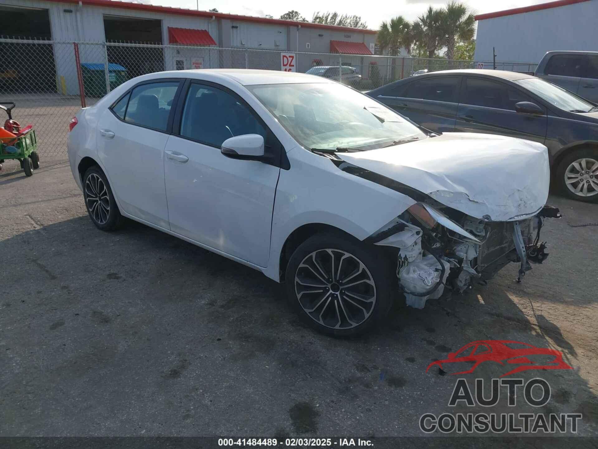 TOYOTA COROLLA 2016 - 2T1BURHE9GC516312