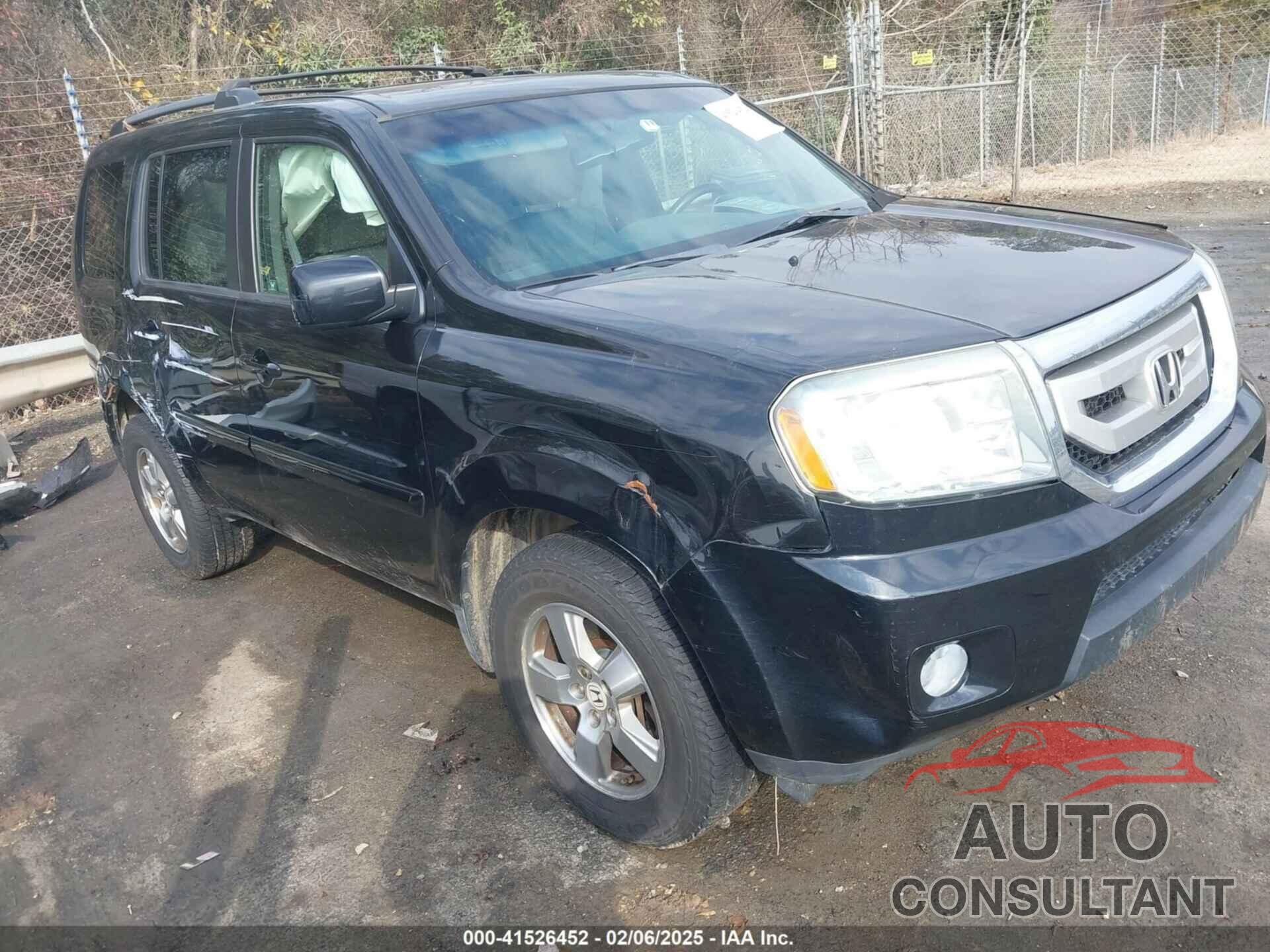 HONDA PILOT 2010 - 5FNYF3H67AB016775