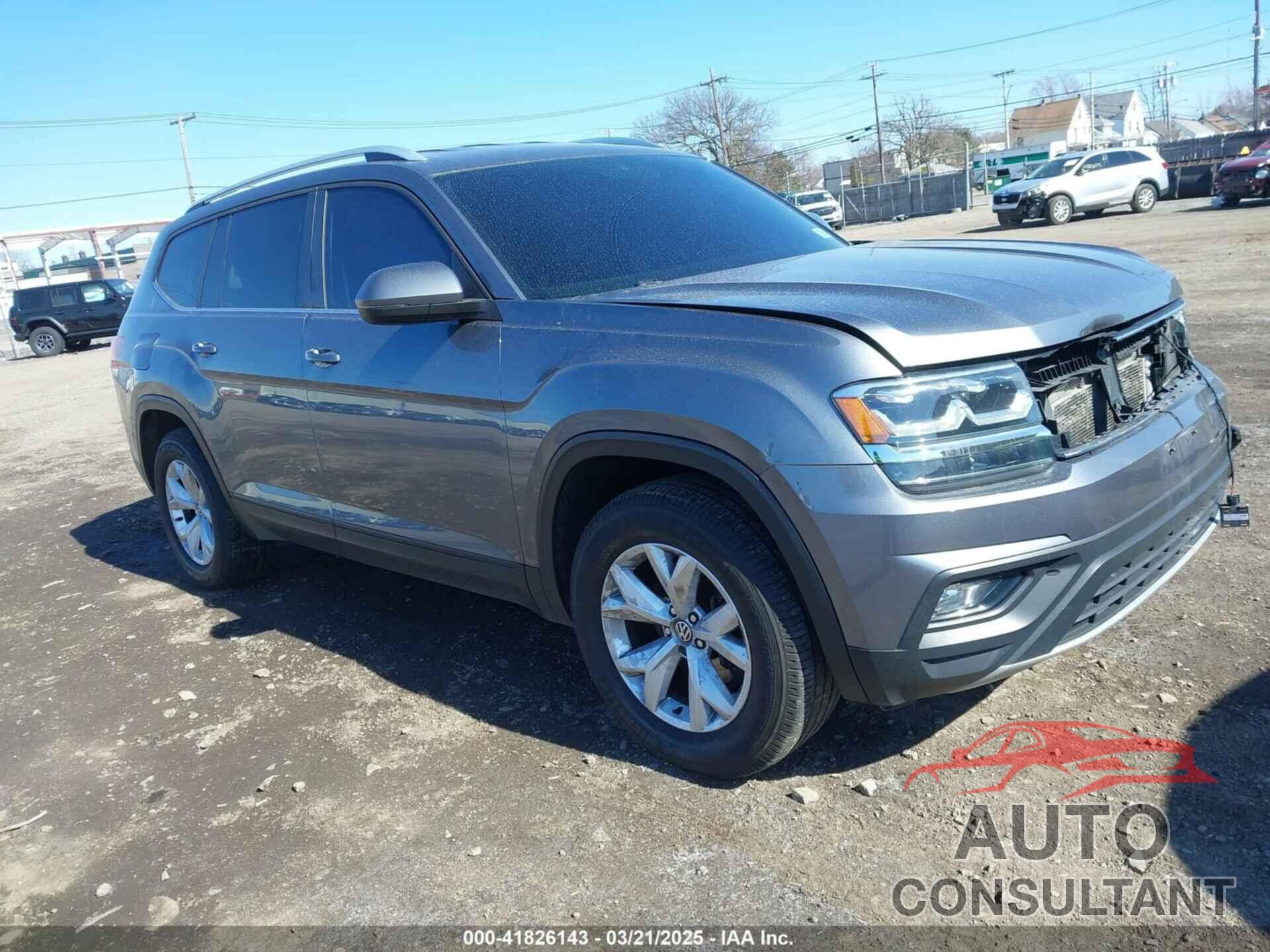 VOLKSWAGEN ATLAS 2019 - 1V2UR2CA9KC556024