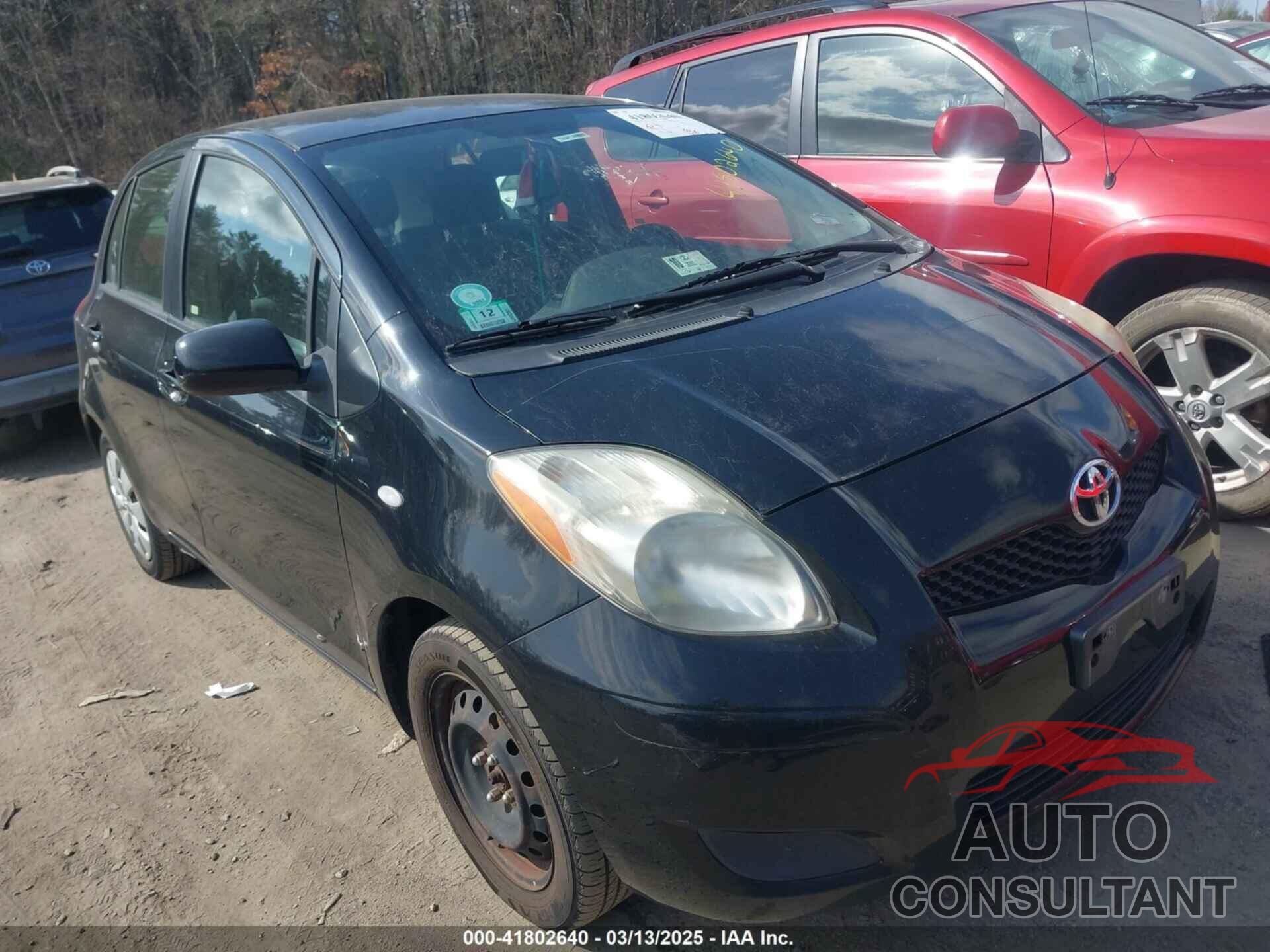 TOYOTA YARIS 2010 - JTDKT4K38A5318130