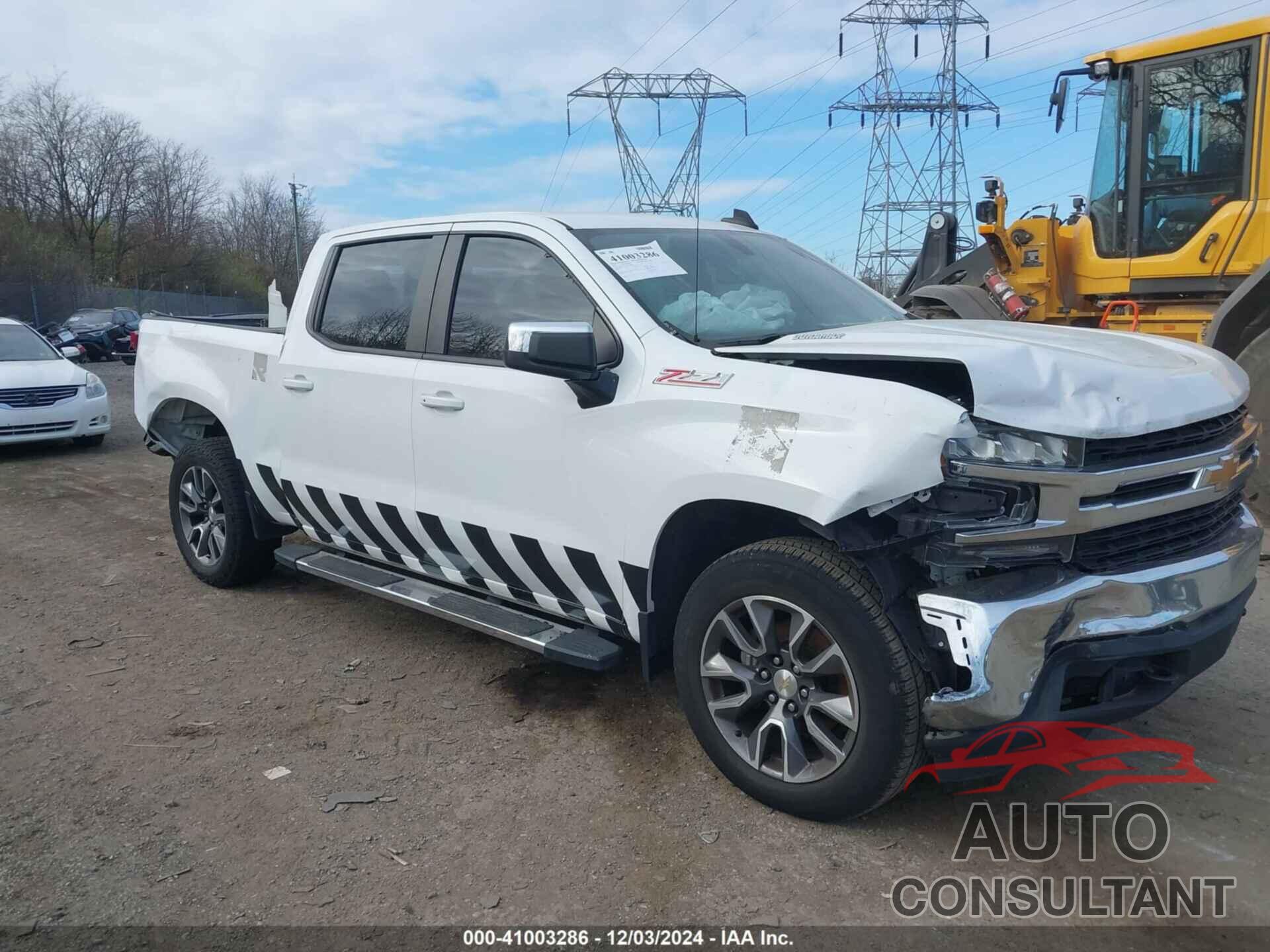 CHEVROLET SILVERADO 1500 2021 - 3GCUYDET3MG126178