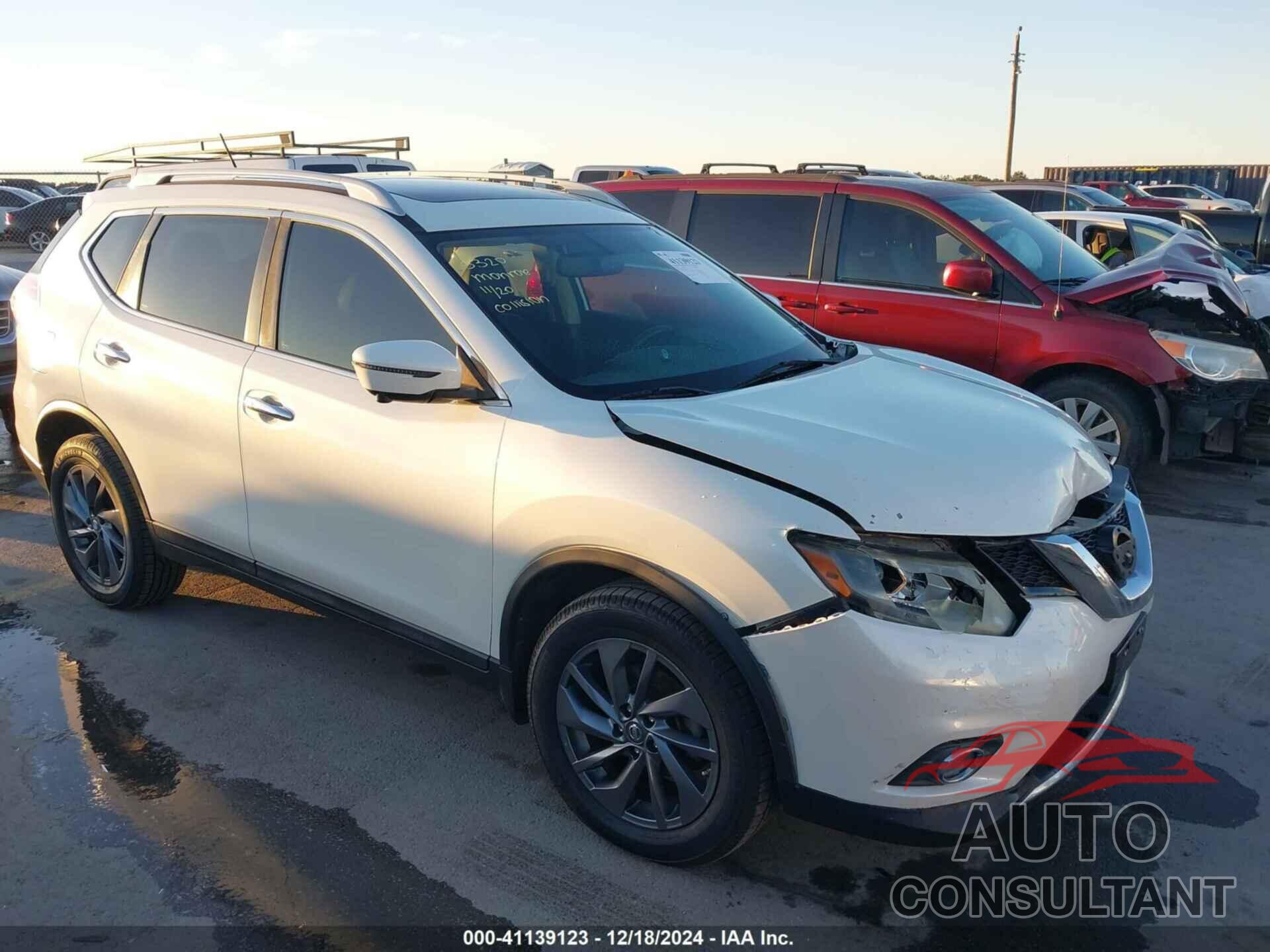 NISSAN ROGUE 2016 - 5N1AT2MV6GC787134