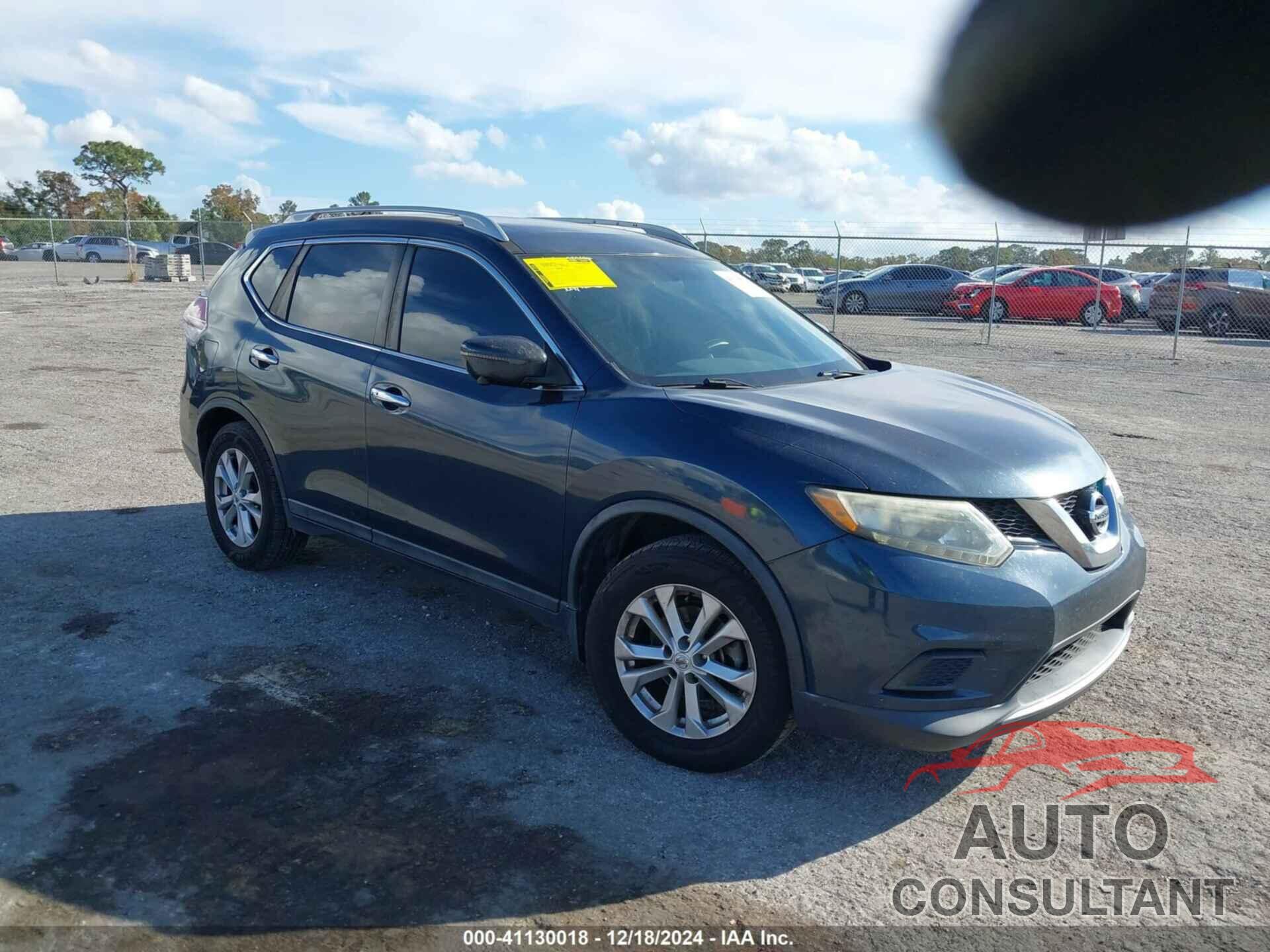 NISSAN ROGUE 2016 - 5N1AT2MT6GC887555