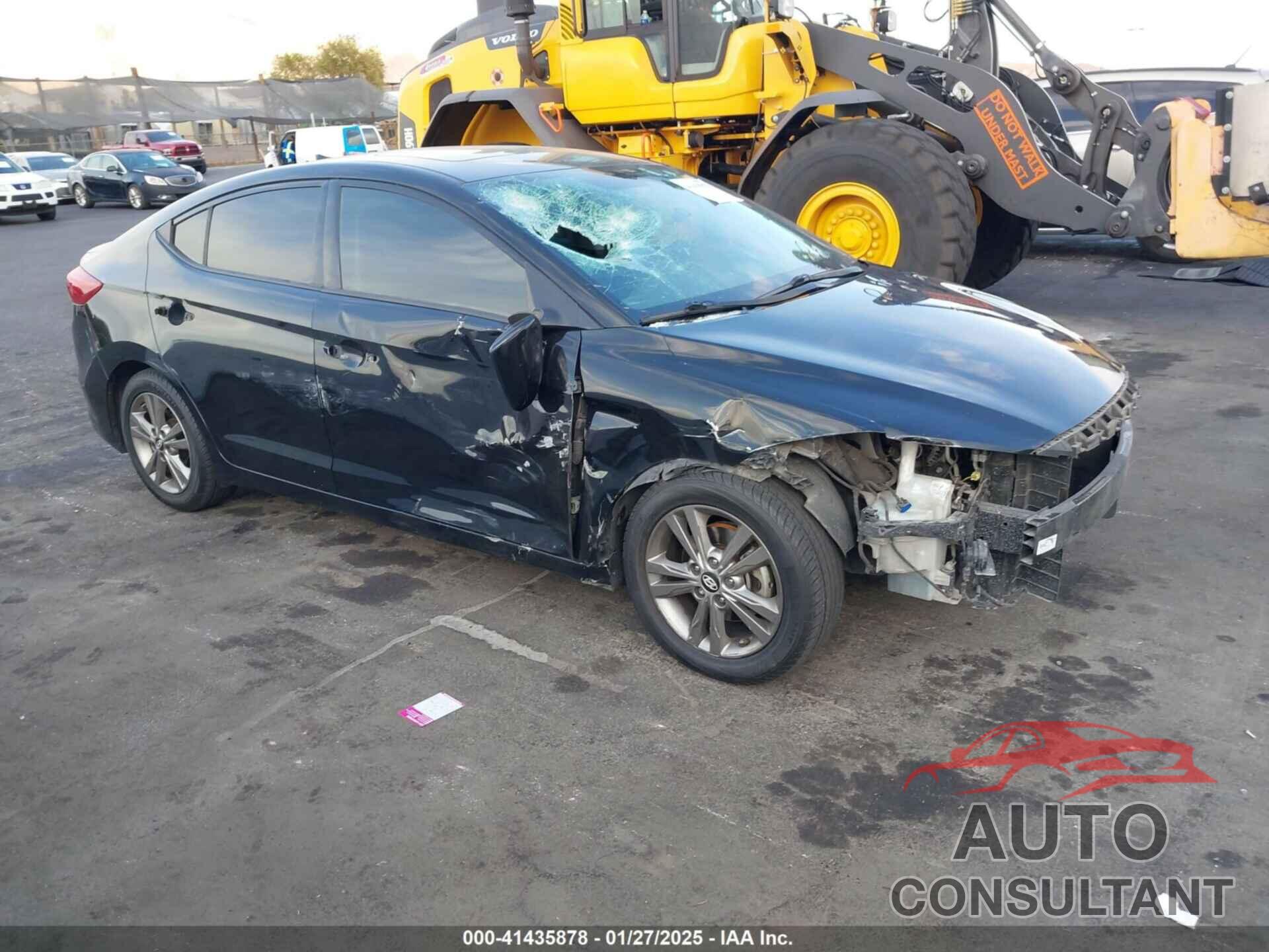 HYUNDAI ELANTRA 2018 - 5NPD84LF7JH374028