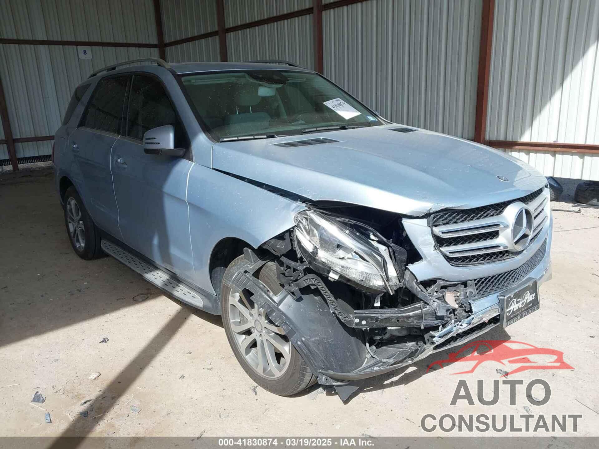 MERCEDES-BENZ GLE 350 2017 - 4JGDA5JB5HA877676