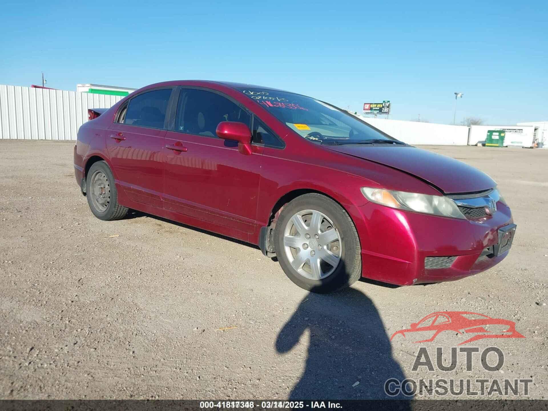 HONDA CIVIC 2010 - 19XFA1F52AE055431