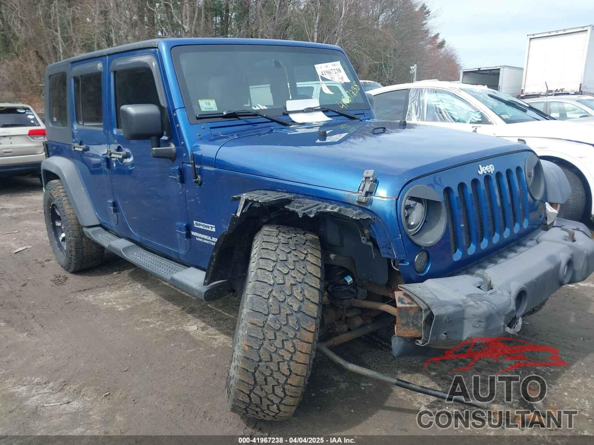 JEEP WRANGLER UNLIMITED 2010 - 1J4BA3H16AL161435