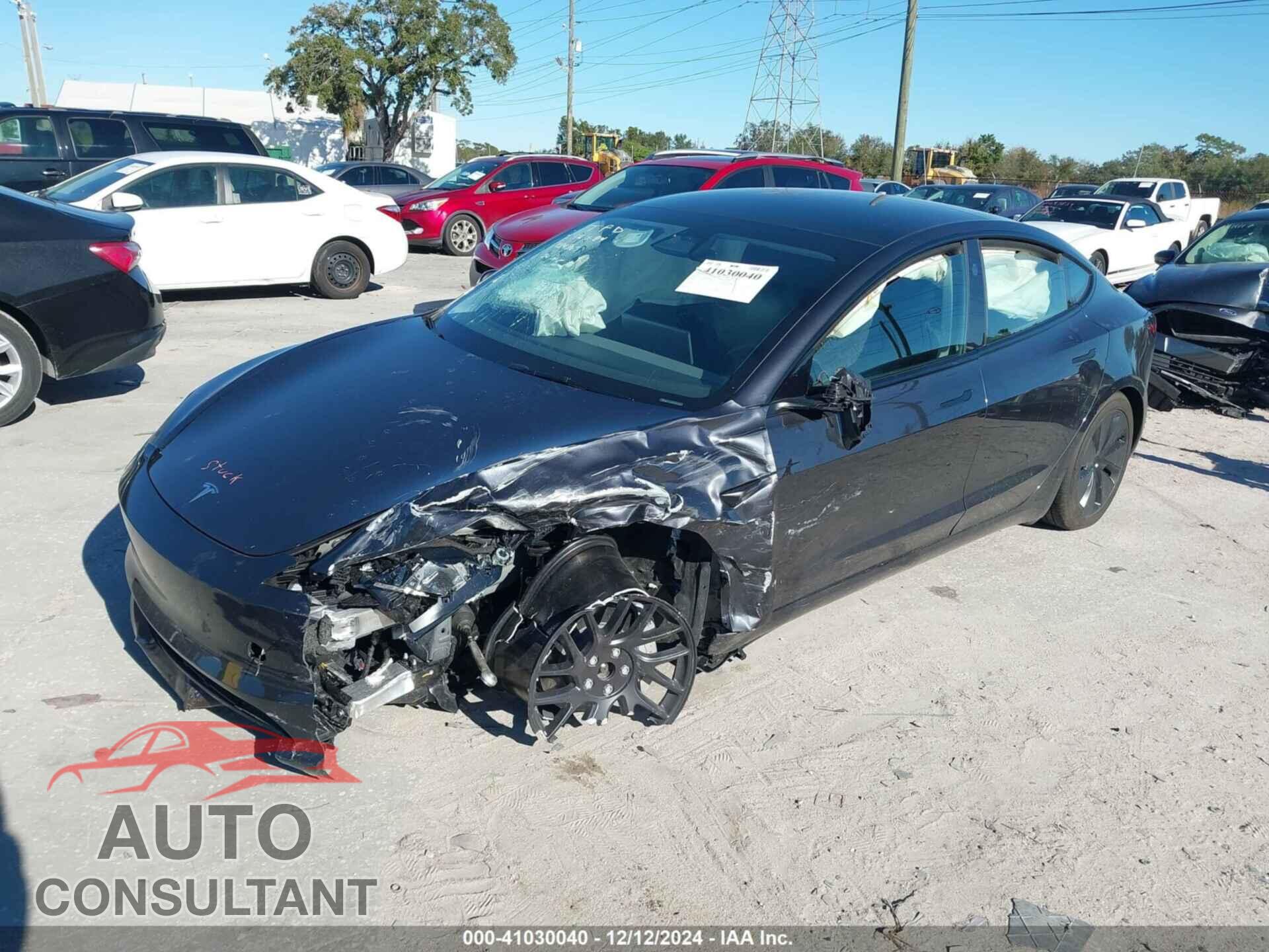 TESLA MODEL 3 2024 - 5YJ3E1EB0RF845184