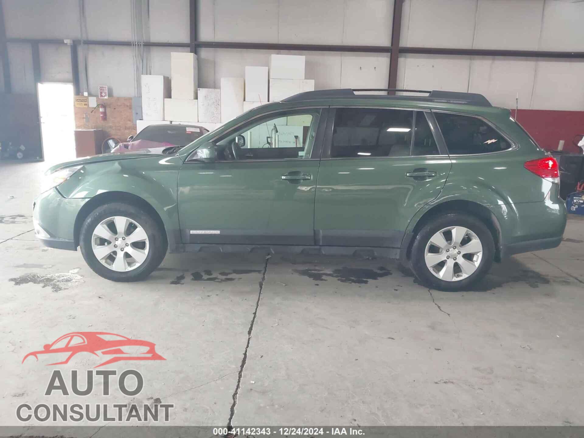 SUBARU OUTBACK 2010 - 4S4BRBGC5A3345921