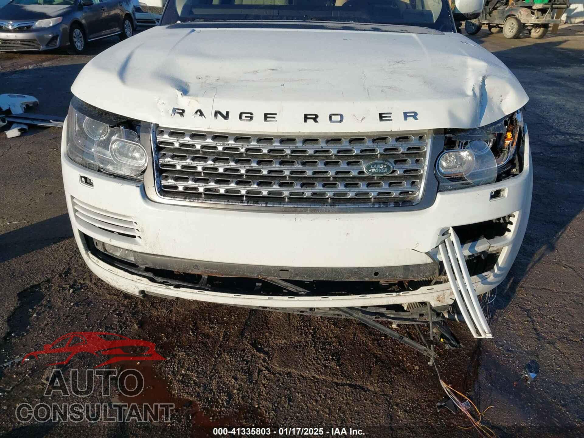 LAND ROVER RANGE ROVER 2016 - SALGS2EF2GA311072