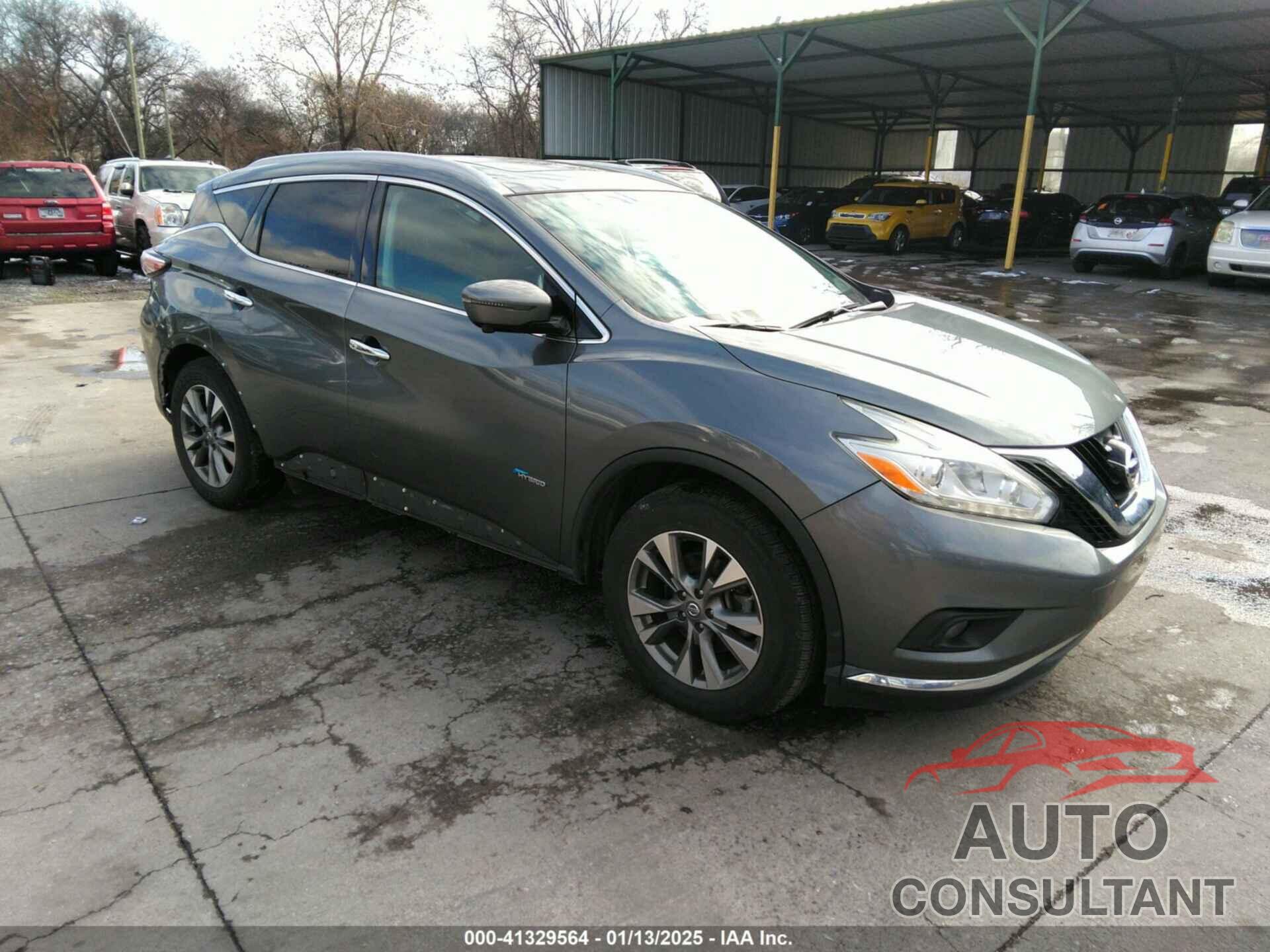 NISSAN MURANO HYBRID 2016 - 5N1CZ2MG7GN150878