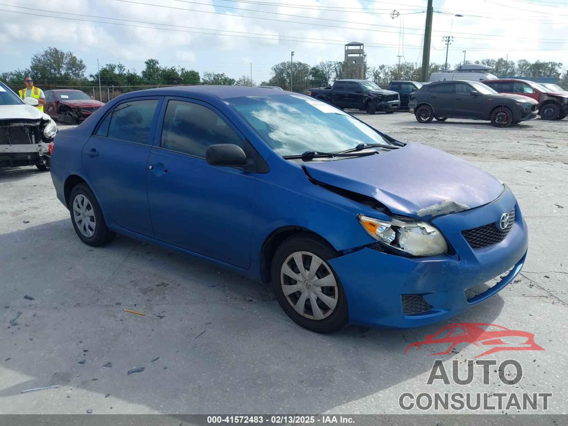 TOYOTA COROLLA 2009 - 1NXBU40E19Z091779
