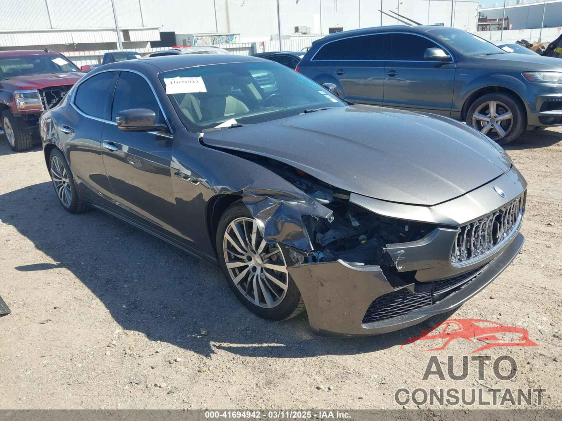 MASERATI GHIBLI 2015 - ZAM57XSA6F1153481