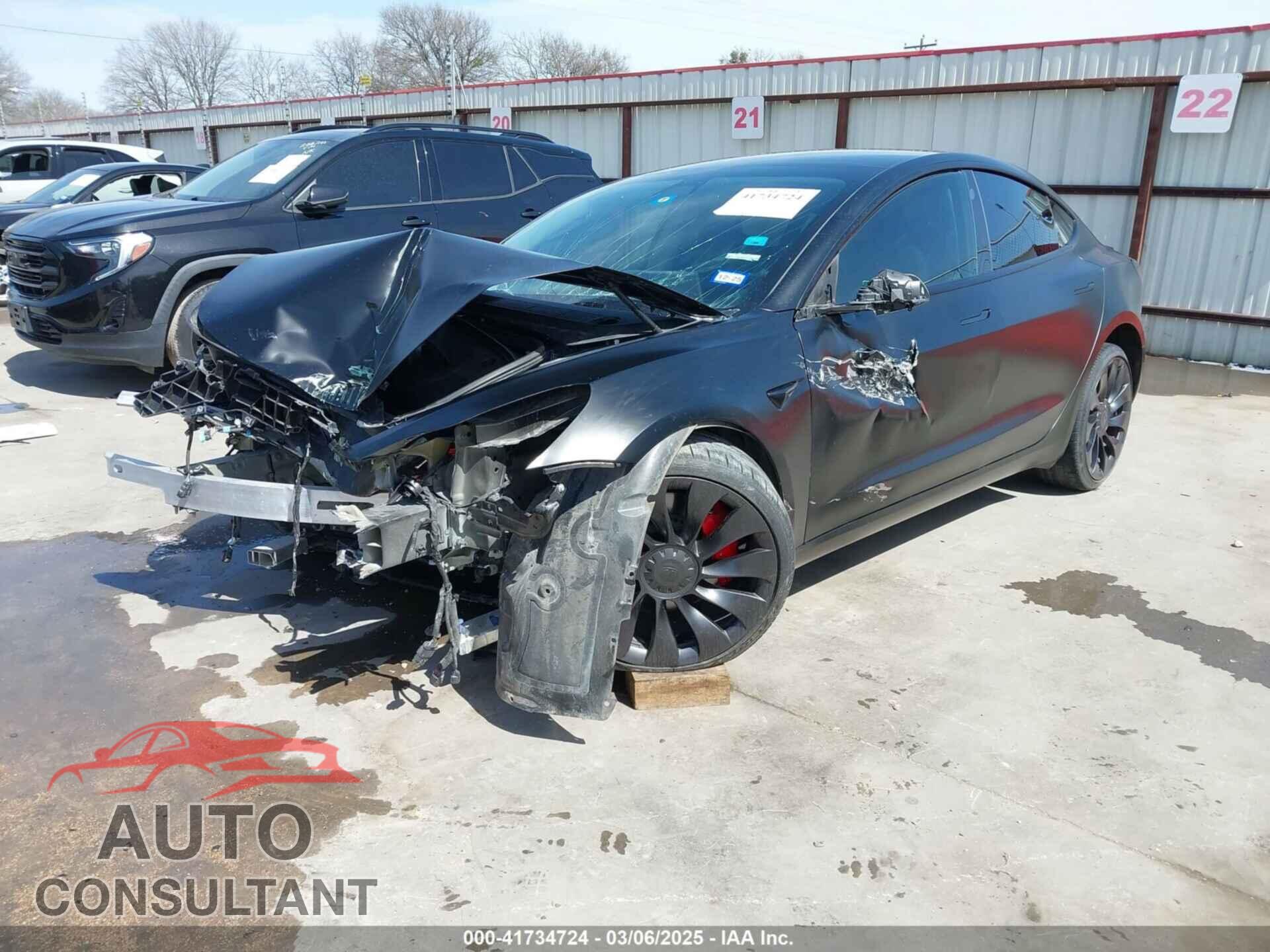 TESLA MODEL 3 2022 - 5YJ3E1EC6NF104475