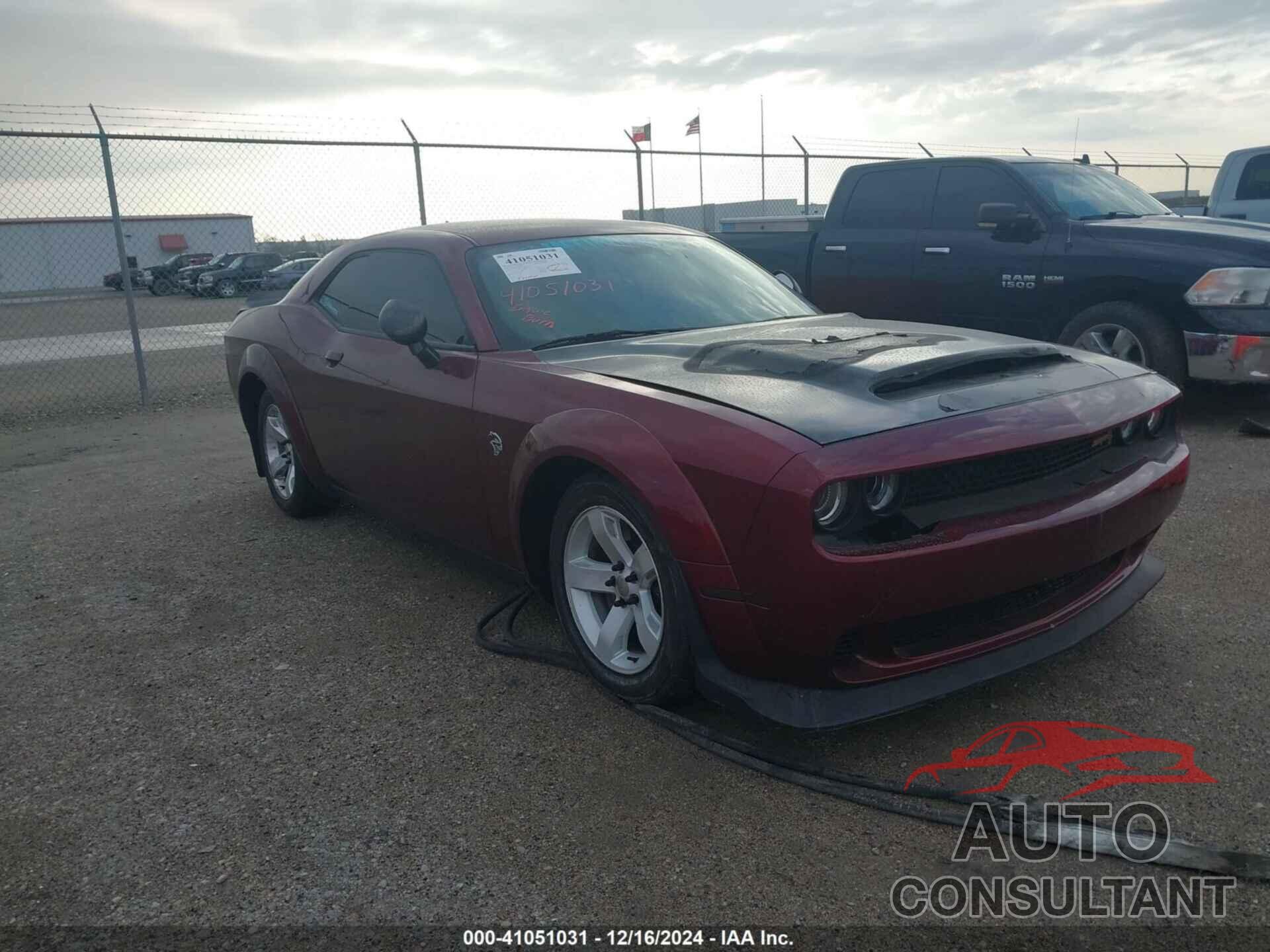 DODGE CHALLENGER 2018 - 2C3CDZC92JH245240