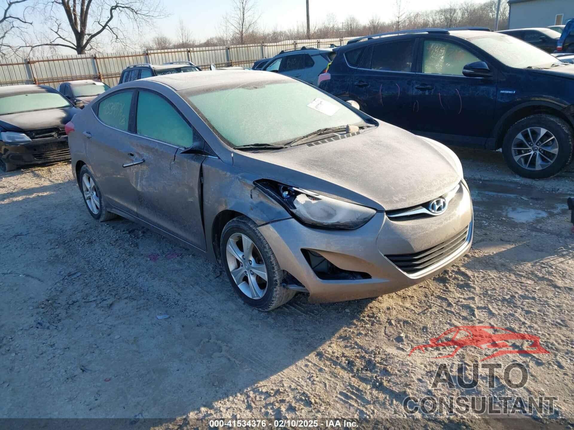 HYUNDAI ELANTRA 2016 - 5NPDH4AE2GH733692