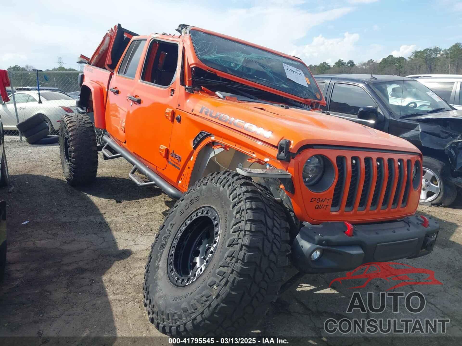 JEEP GLADIATOR 2020 - 1C6JJTBG0LL164890