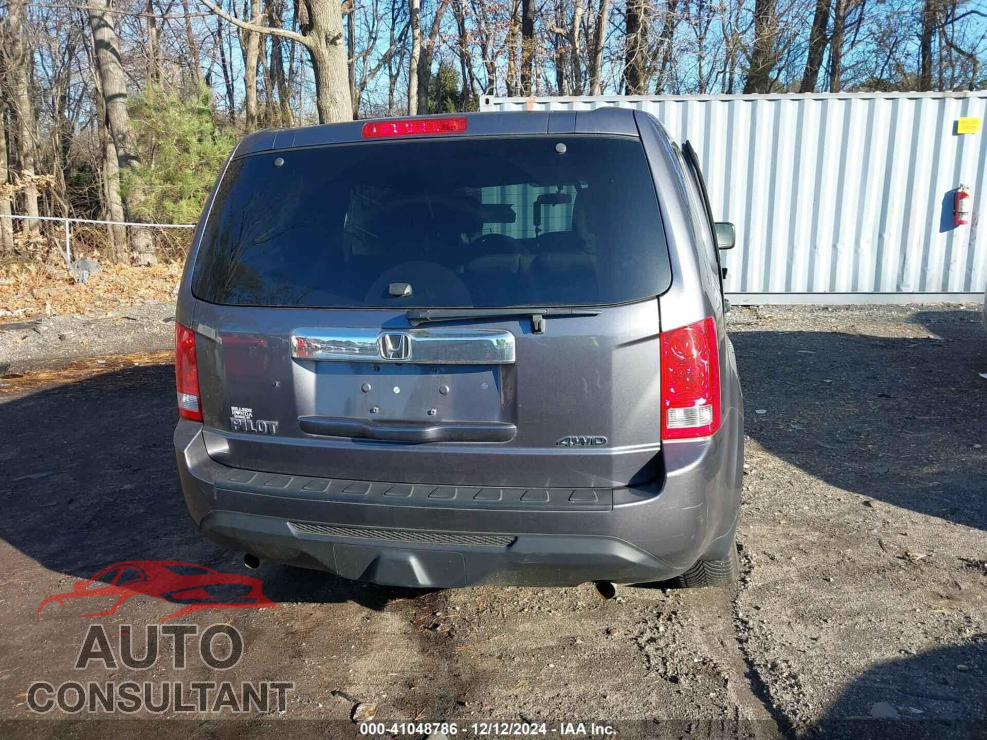 HONDA PILOT 2014 - 5FNYF4H25EB036726