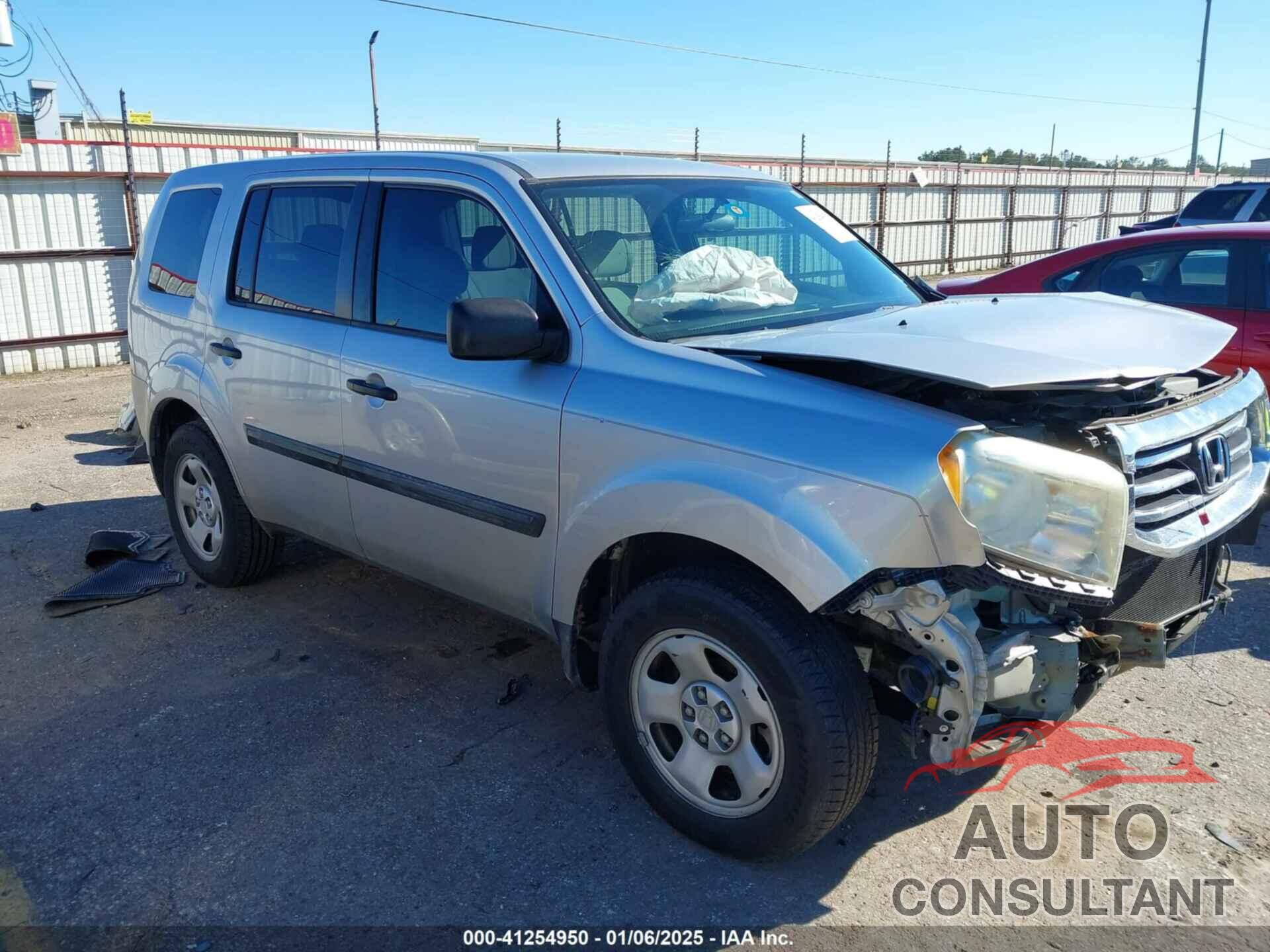 HONDA PILOT 2013 - 5FNYF3H27DB036560