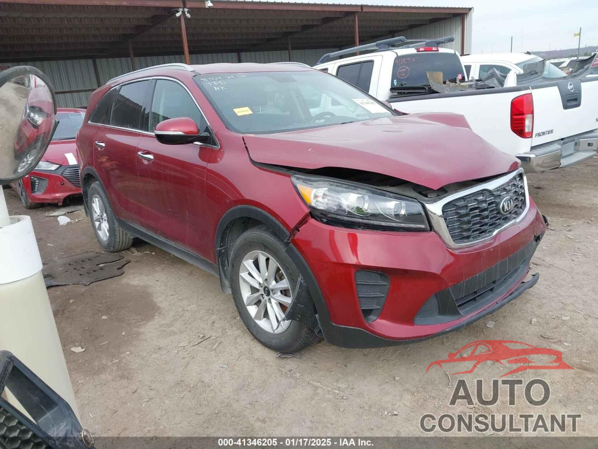 KIA SORENTO 2019 - 5XYPG4A37KG465964