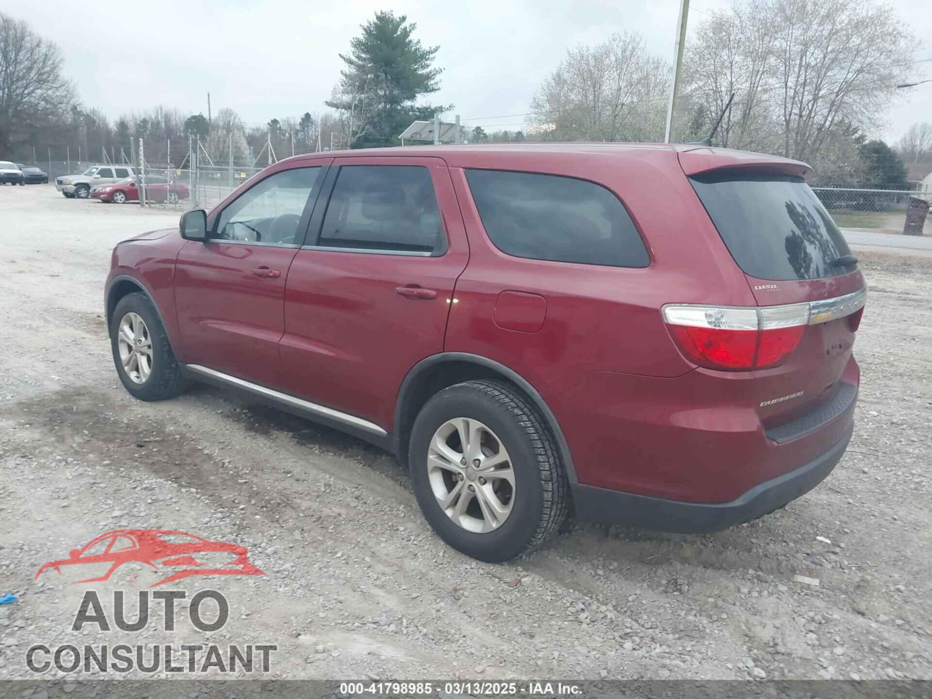 DODGE DURANGO 2013 - 1C4RDHAG8DC552467