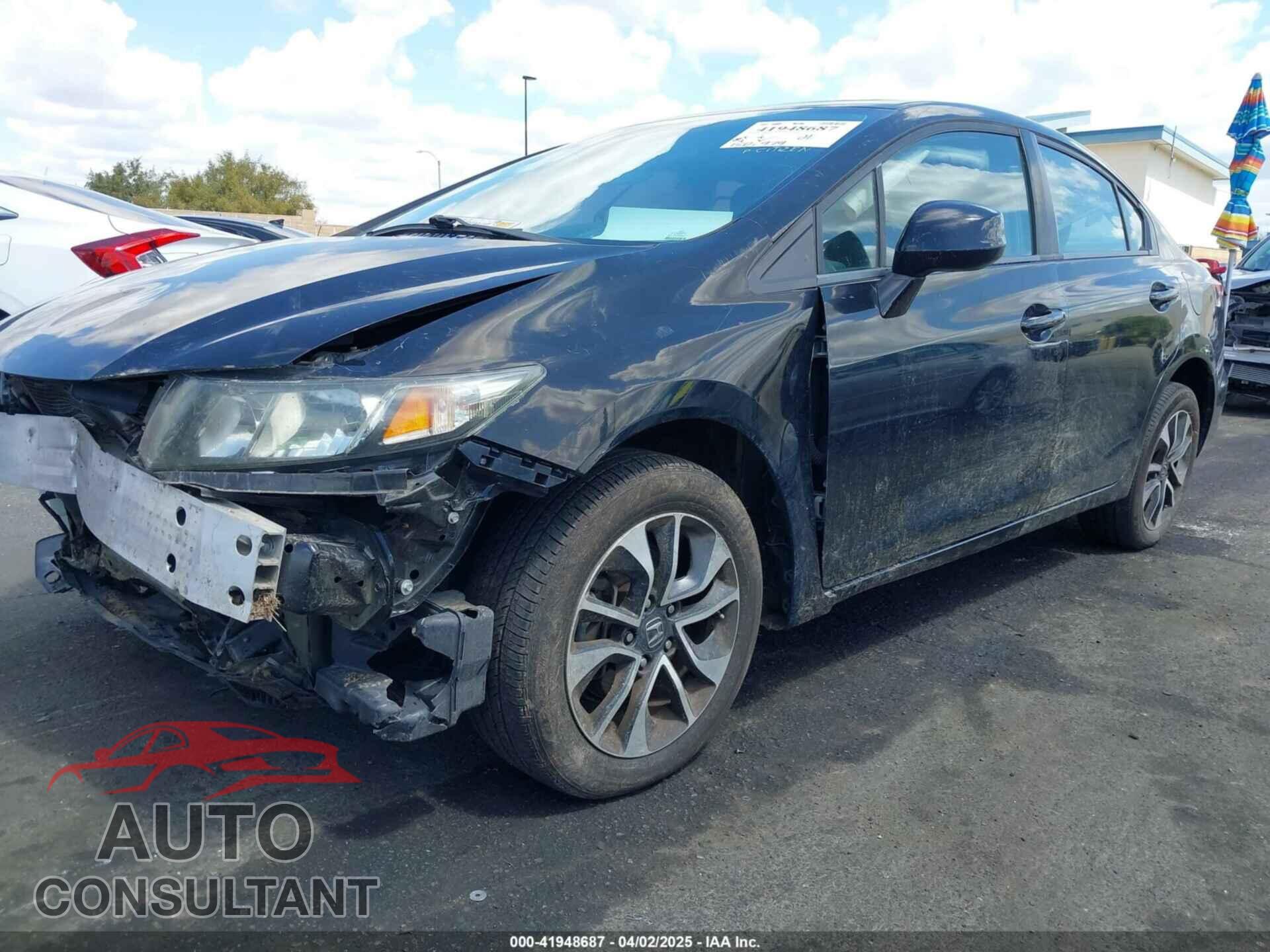 HONDA CIVIC 2013 - 19XFB2F83DE252125