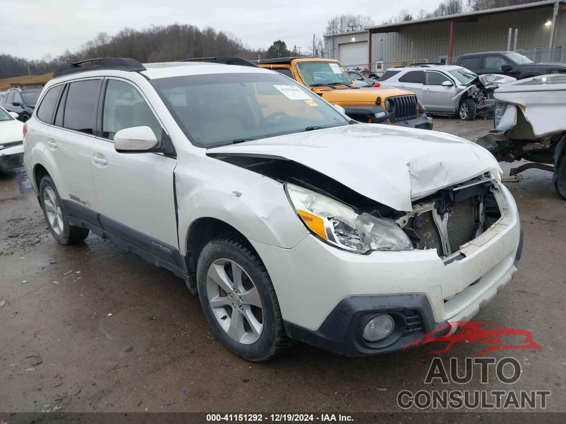 SUBARU OUTBACK 2014 - 4S4BRDLCXE2206560