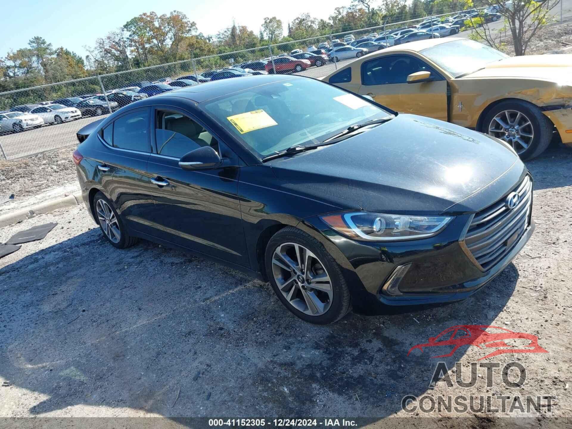 HYUNDAI ELANTRA 2017 - 5NPD84LF5HH073364