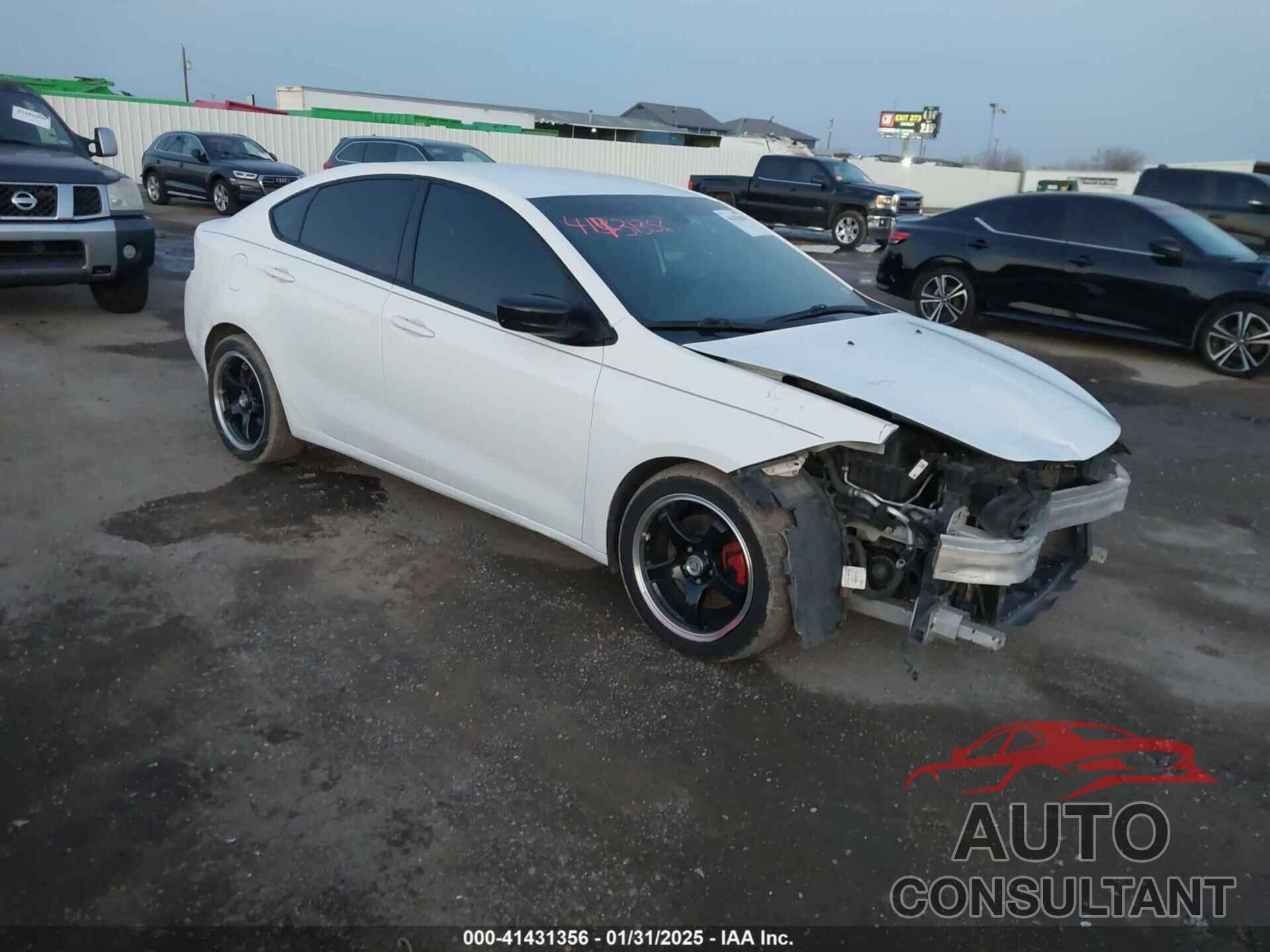 DODGE DART 2016 - 1C3CDFBB0GD540331