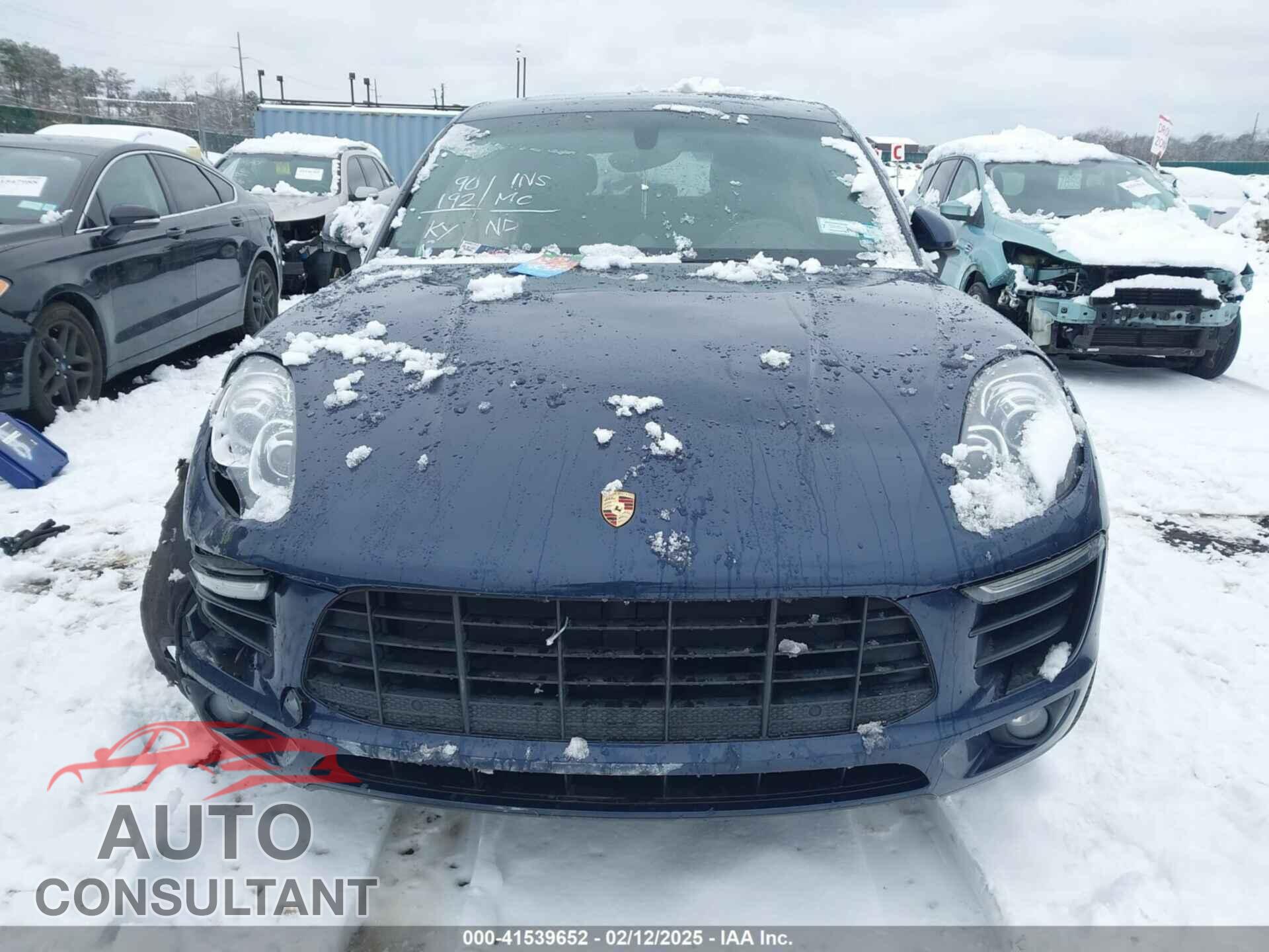 PORSCHE MACAN 2015 - WP1AB2A56FLB41567